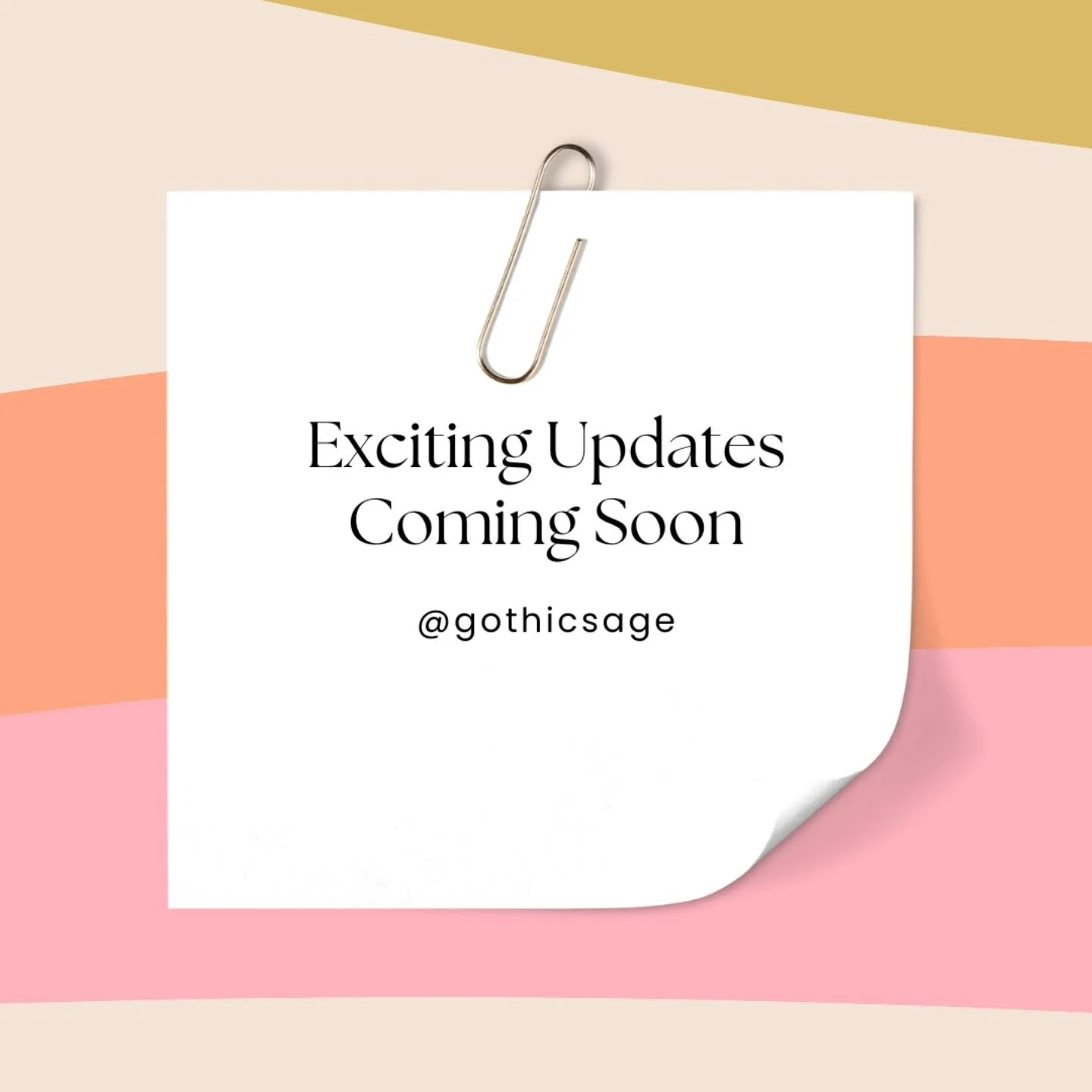 ✨ Big things are coming to Gothic Sage Therapy! ✨
This year is all about expanding access to healing&mdash;inside and out. I have some exciting new offerings launching soon, including:
🐴 Equine-Facilitated Psychotherapy &ndash; A hands-on therapy ex