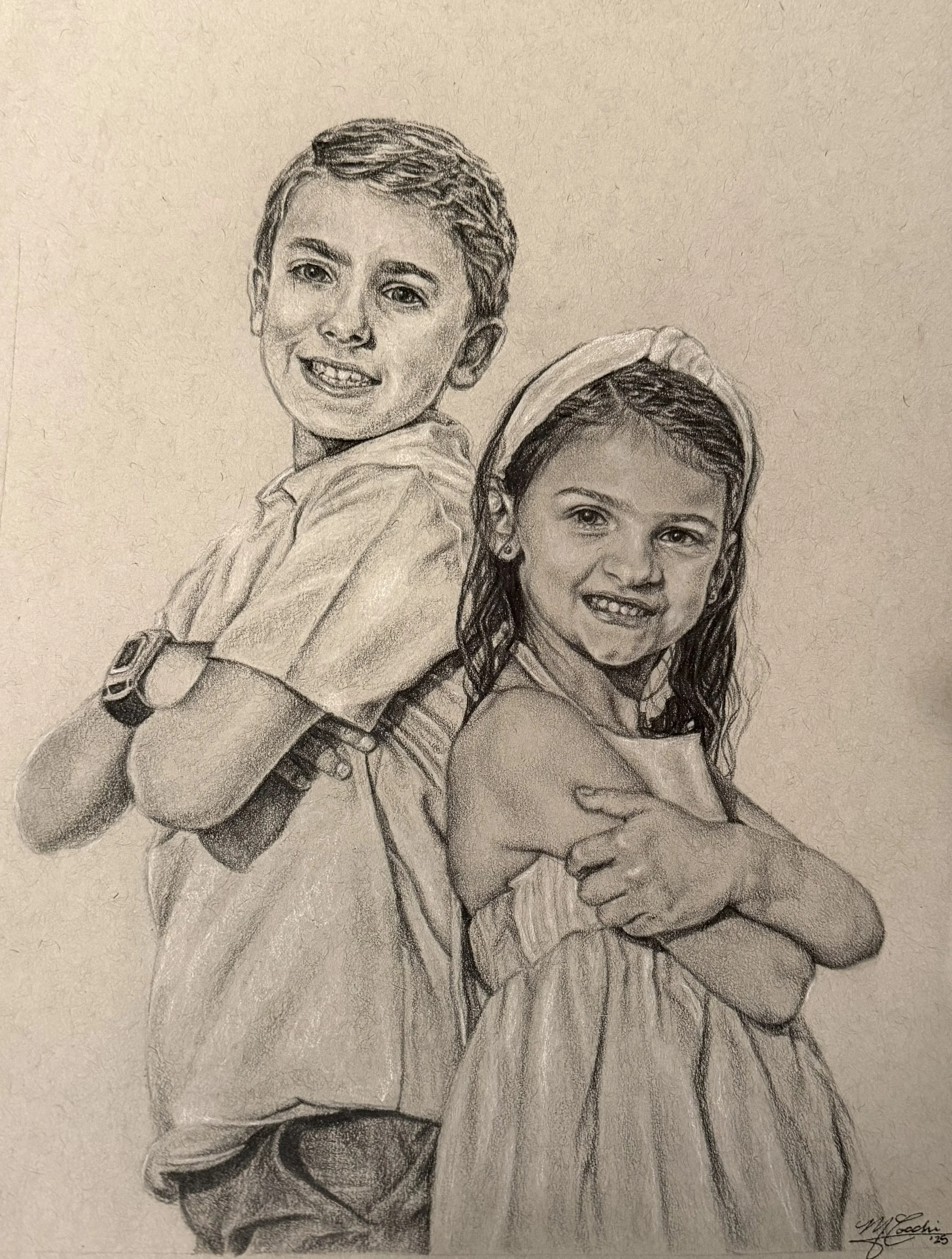 Grandchildren - Charcoal 