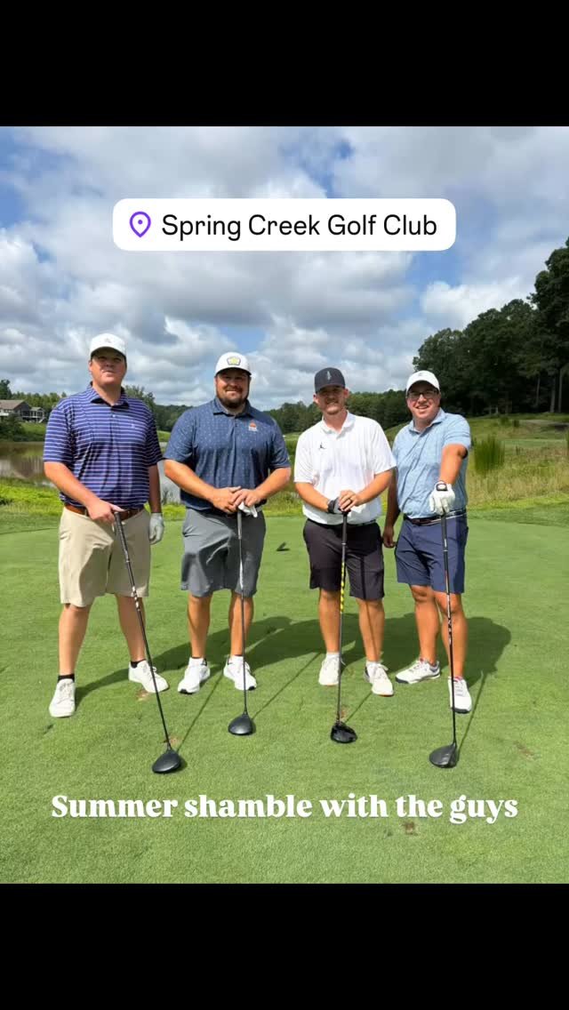 Had a blast with the guys on this hot Sunday for the summer shamble.
-19 for best 2 ball shamble turned out to not be a bad day.