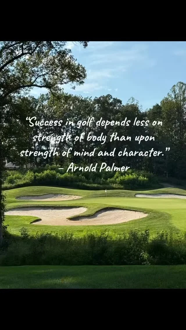 Golf is a game of mind over matter. Your body can only follow where your thoughts lead. The challenge isn’t just hitting the perfect shot—it’s staying calm when the pressure builds, trusting your swing when doubt creeps in, and focu