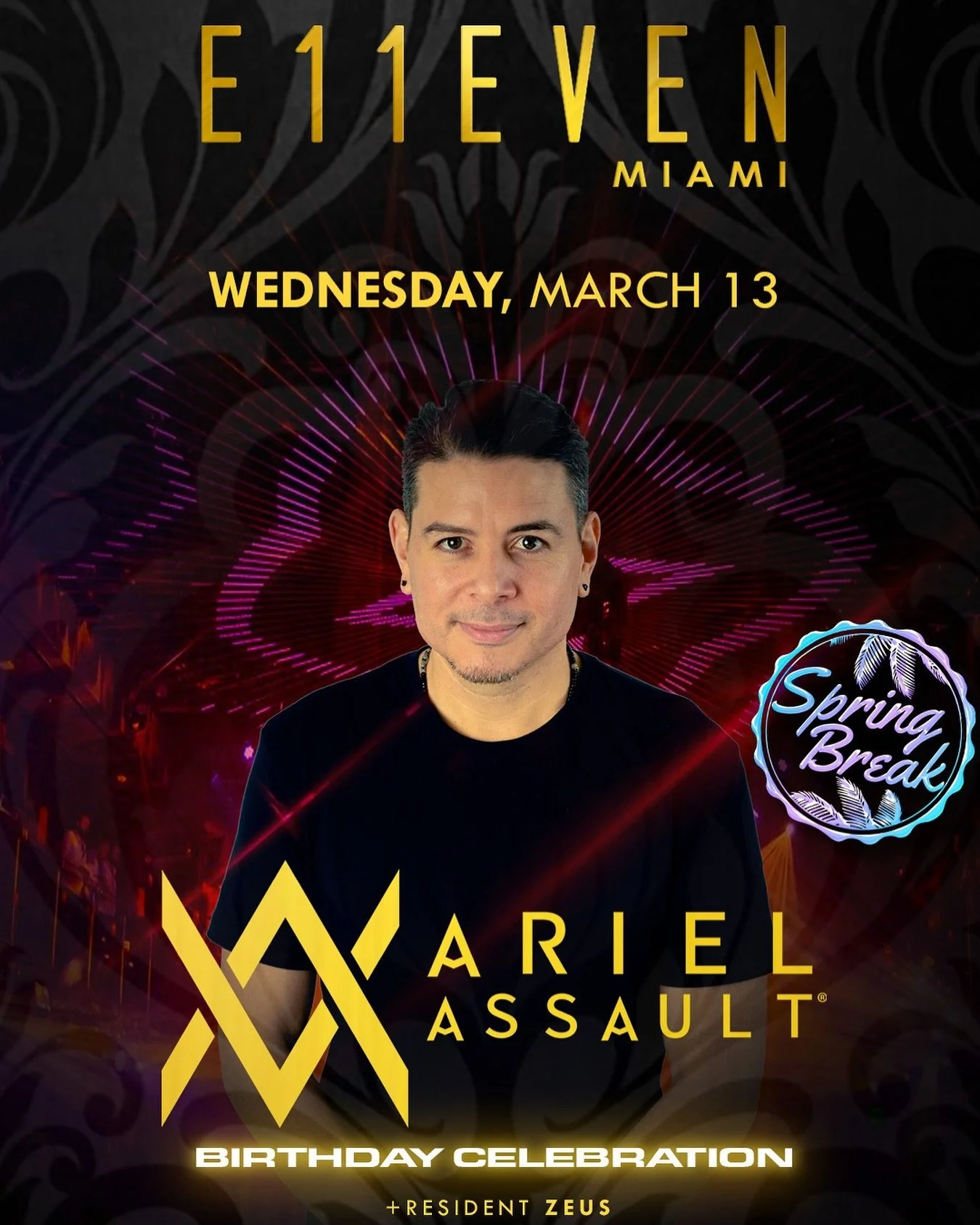 Going into my bday week with a bang! Join me Wednesday night as I kick things off at the world renowned @11miami! Excited for this one! #piscesgang #bday2024 #miami #springbreak @iconicartistgroup