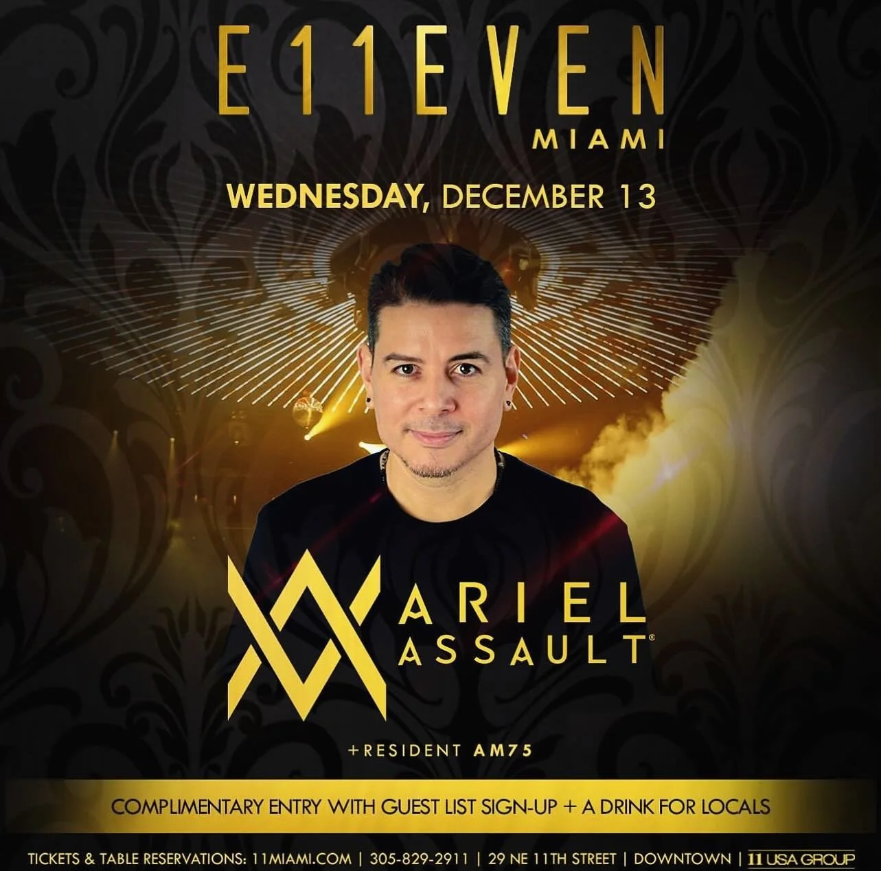 Excited to be back on deck at one of the top nightclubs in the world! Looking forward to this one @11miami ! 🙌🏻

#miami #miamidjs #nightlife #clublife #djlife