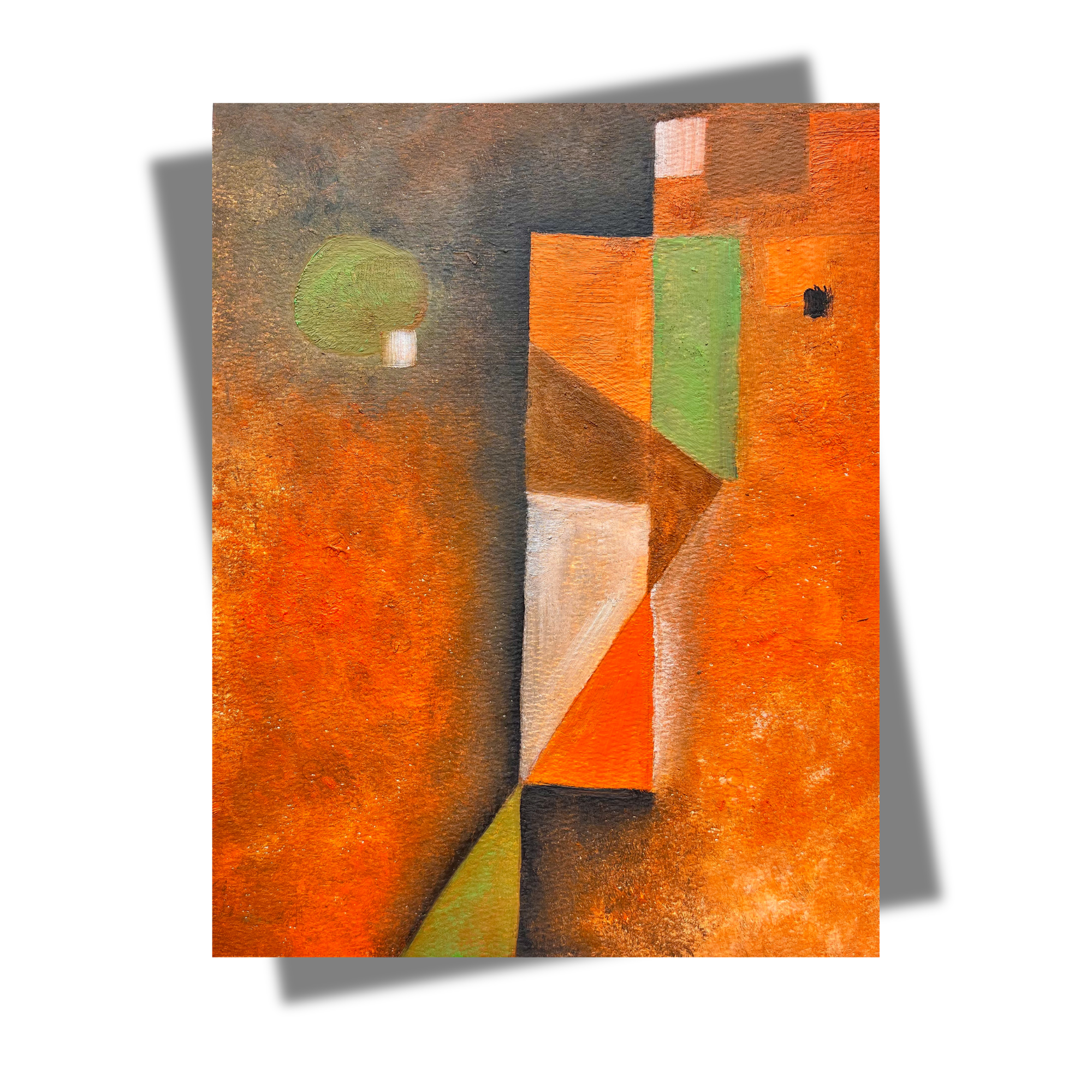 Orange Blockade (print)