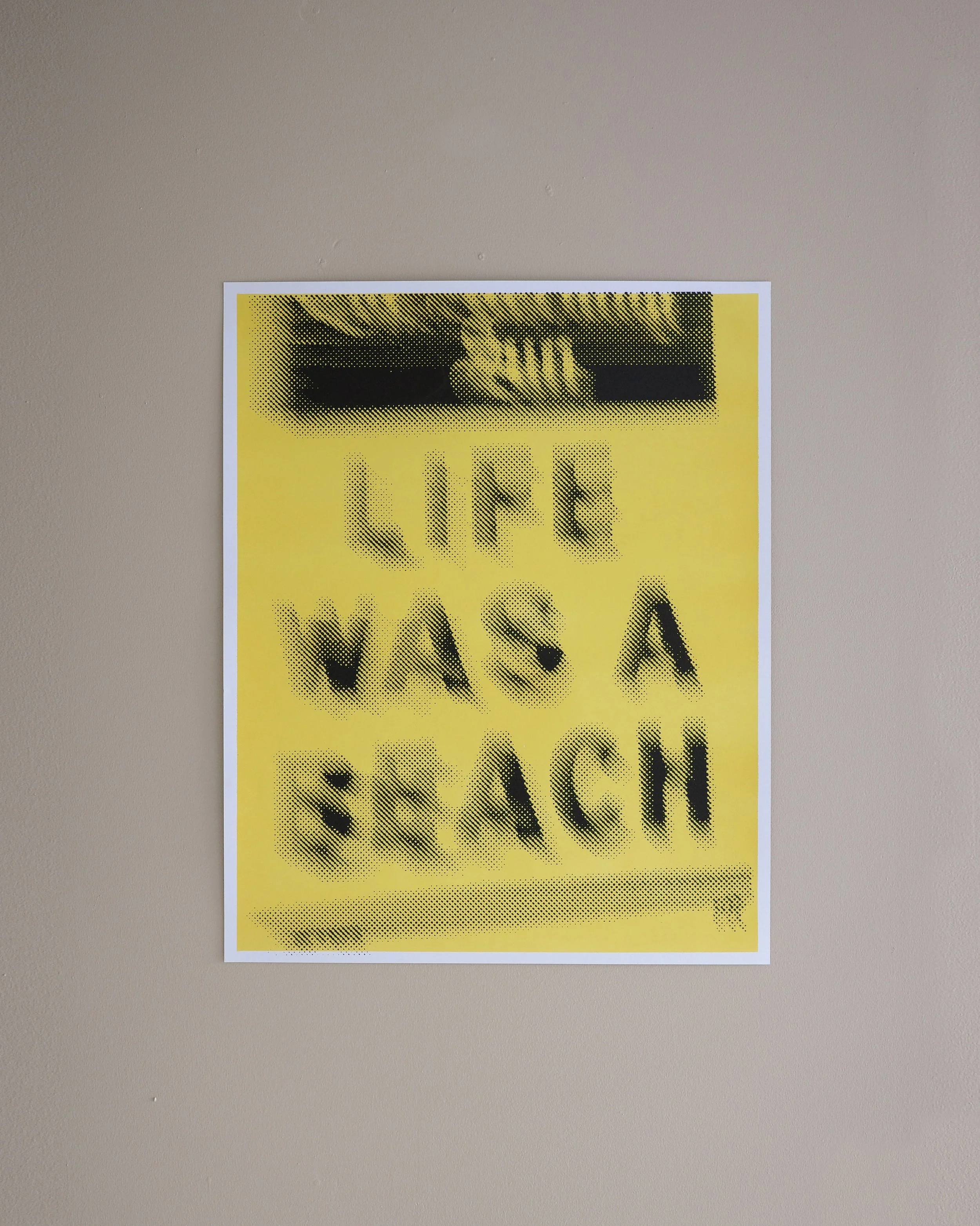 BEACH BEAT - WORK ON PAPER