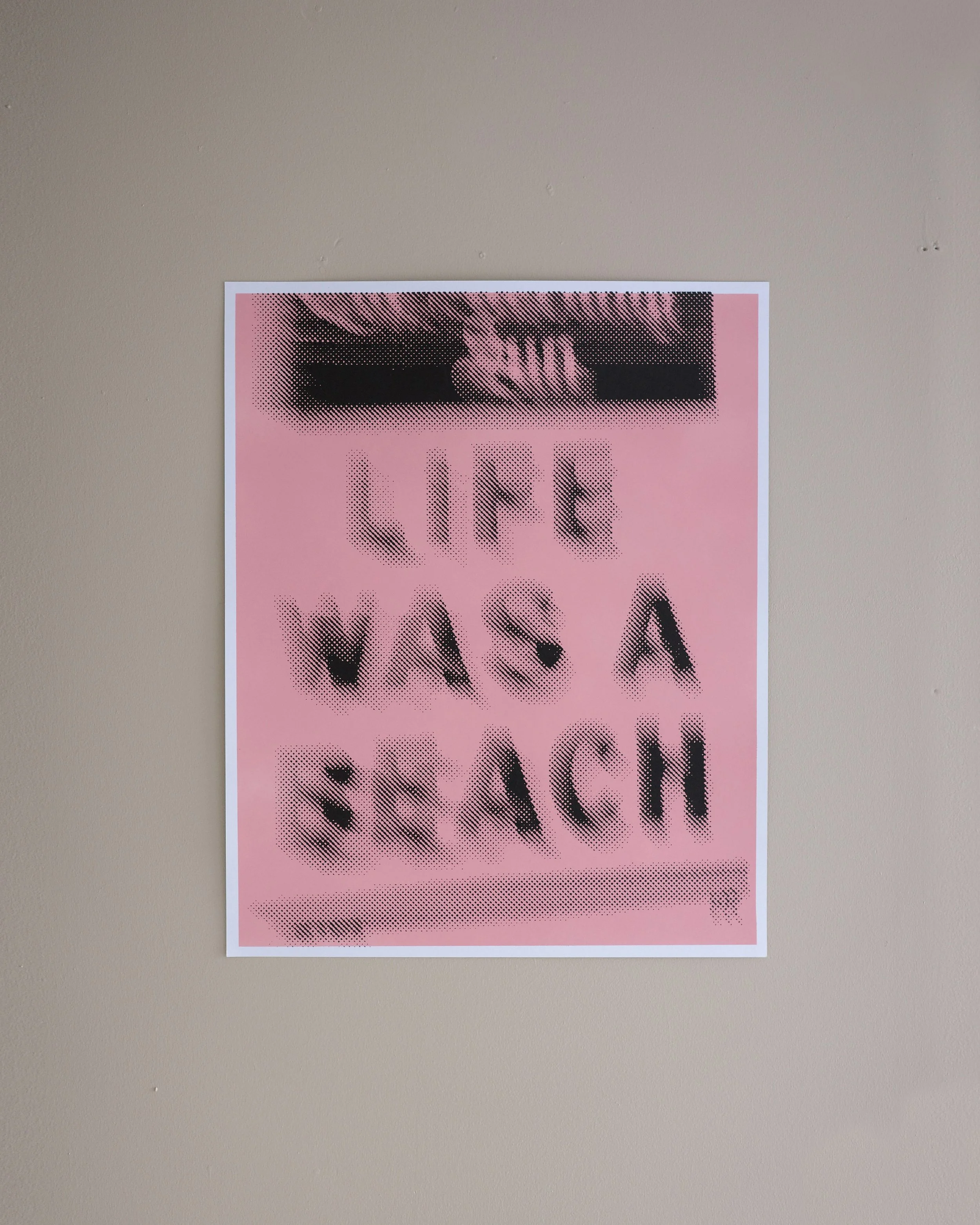 BEACH BEAT - WORK ON PAPER