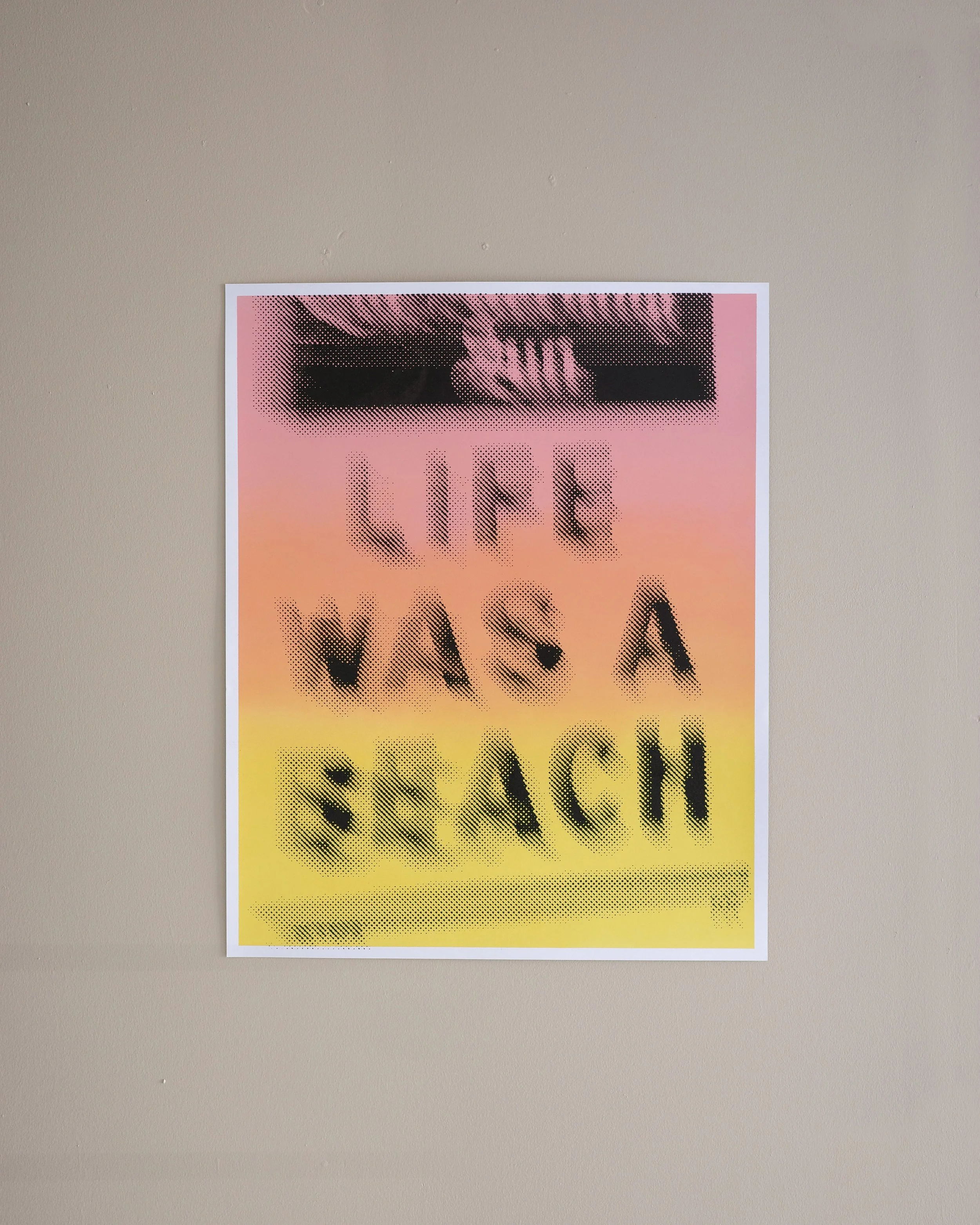 BEACH BEAT - WORK ON PAPER