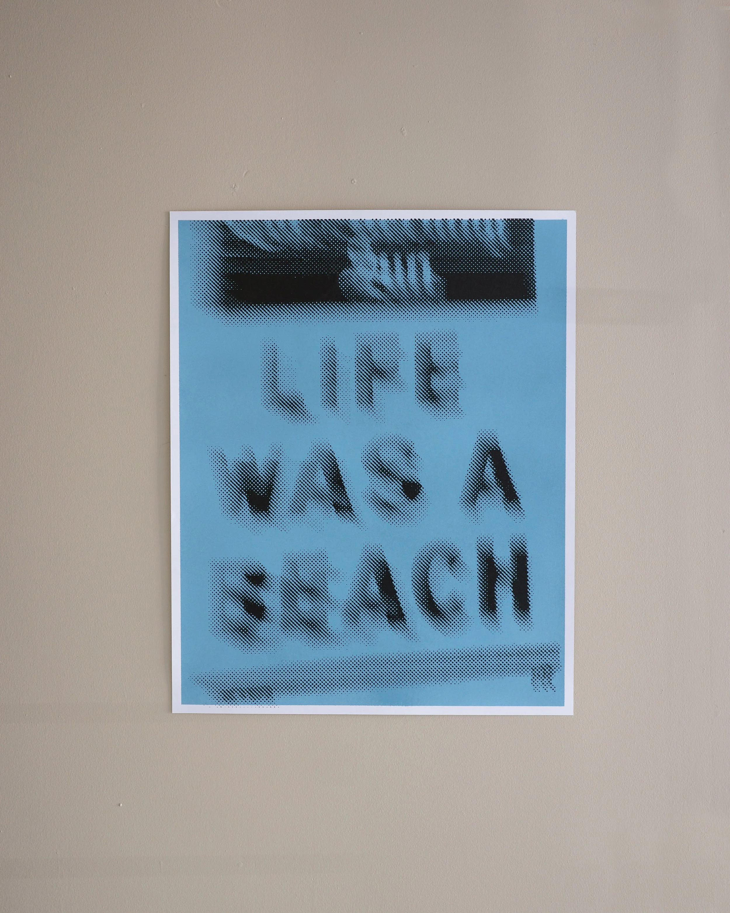 BEACH BEAT - WORK ON PAPER