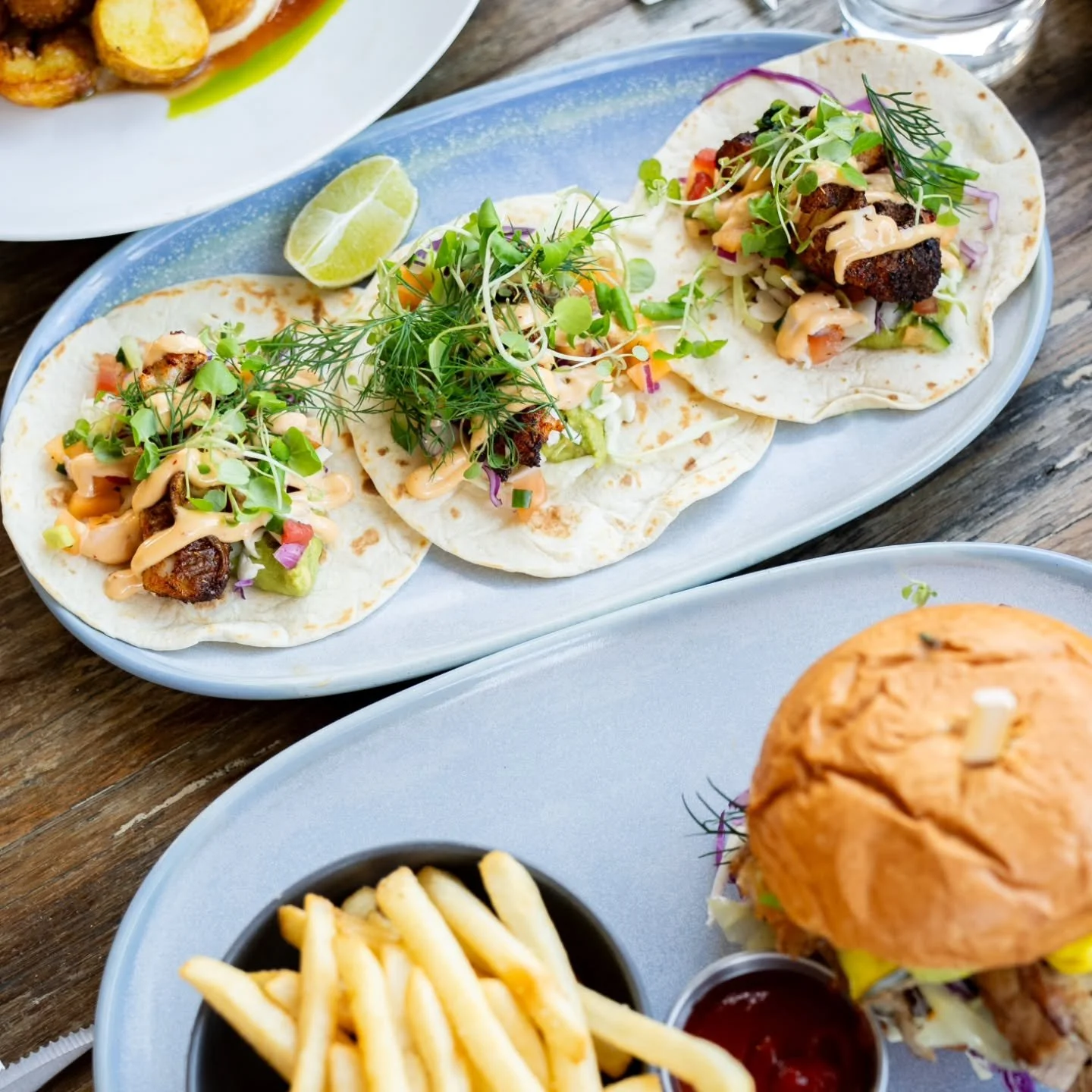Good luck to all the legends taking on the Straddie Salute today! 🏊&zwj;♂️🚴&zwj;♀️🏃&zwj;♂️

​We are fueling the race day energy from 12pm &ndash; 8pm all weekend. Whether you're craving savory tacos or a sweet post-race treat, the deck is ready fo