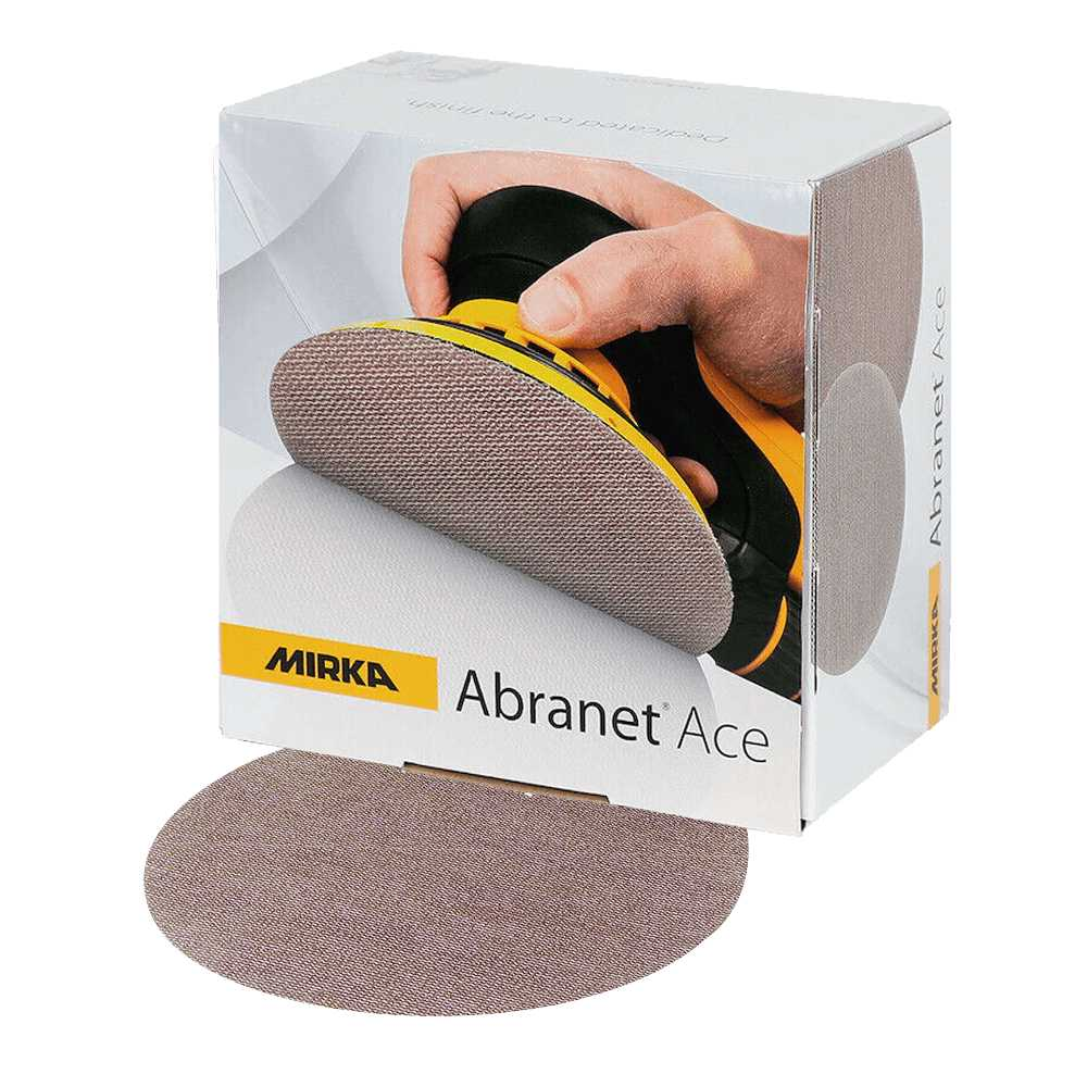 Mirka Abranet Ace 150mm/6" Ceramic Discs - 50 Pack