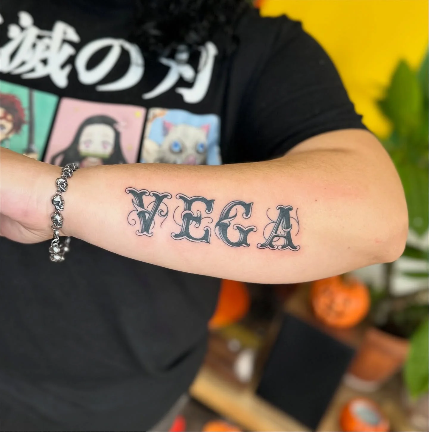 Last name in a Custom Lettering 👀❤️&zwj;🔥

This past month we have been diving deeper into lettering at the shop with my apprentices and learning so much about its history! This is why I love tattooing so much, there is SO much history and meaning 