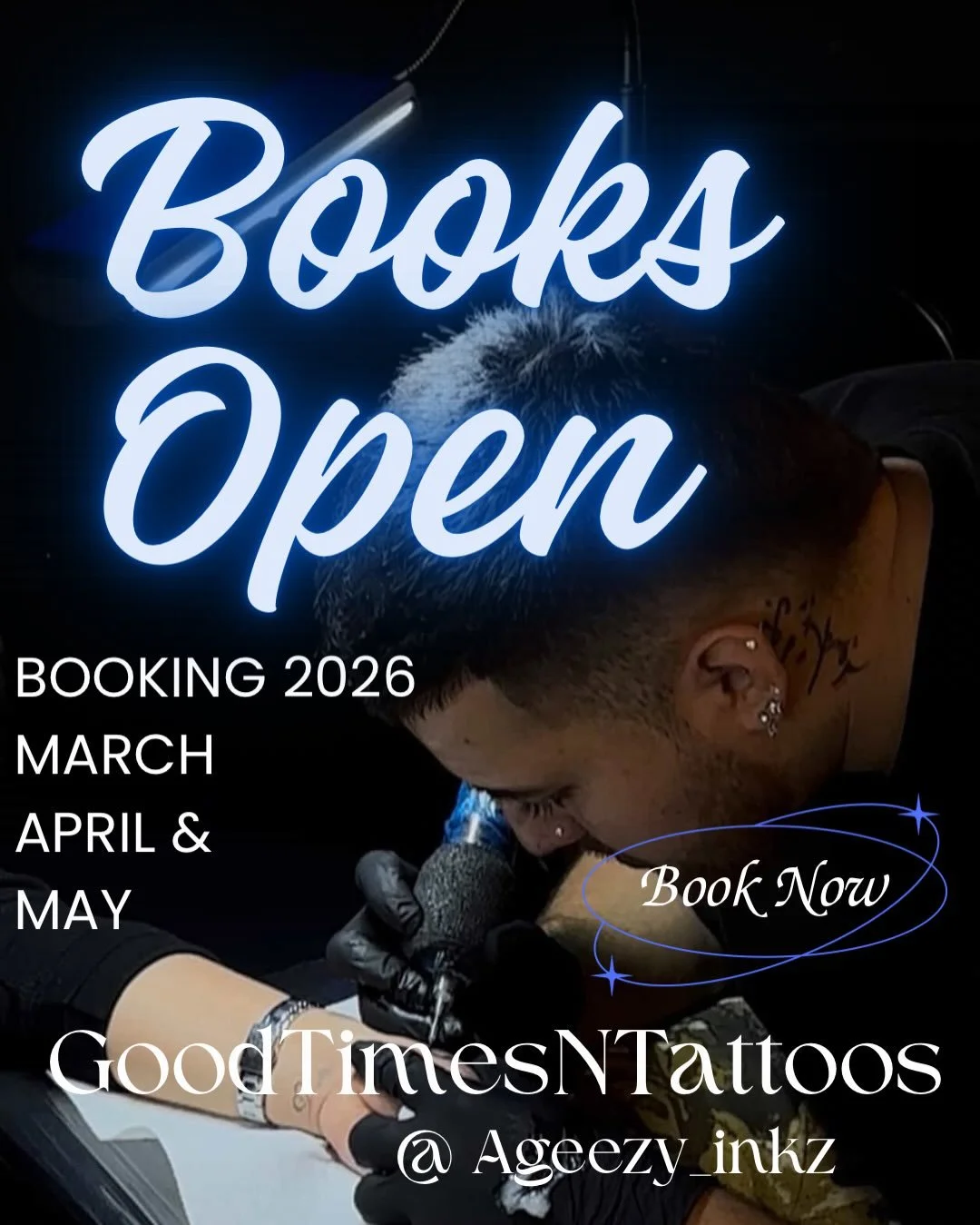 🚨💥 2026 BOOKING OPEN 💥🚨

My books are open and Booking for March April, and May 2026 👀💫🤩💌 
Wahoo I&rsquo;m excited to work with you all this year and create some more beautiful Arte!! We are working to make the booking process easier and fast