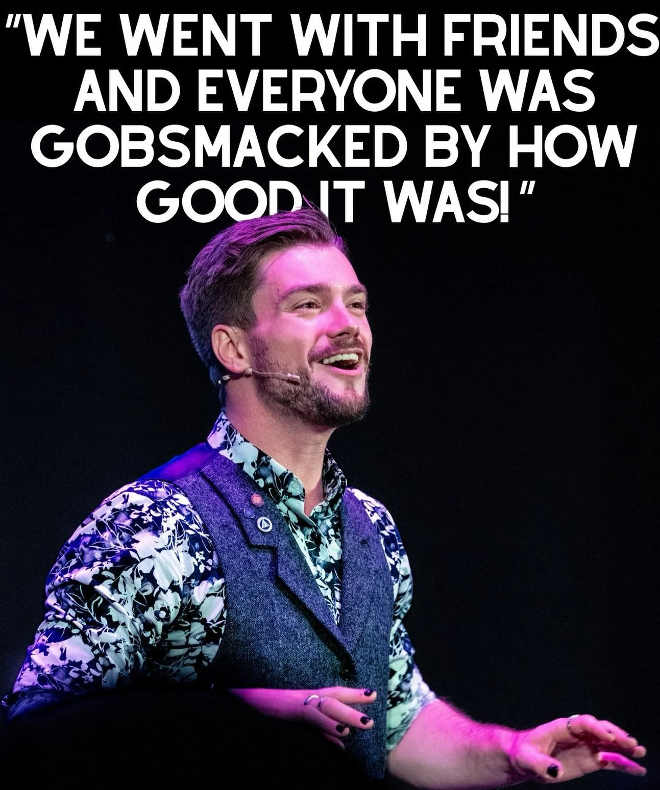 Come with a group of friends or your family - everyone&rsquo;s welcome! 😊

Grangemouth Town Hall this Saturday night! 💥 

See you there! 

🪄 1 Hour of Insane Magic 
⏰ 19:00 (19:30)
🗓️ Saturday 15th November 2025
🎪 Grangemouth Town Hall, FK3 8AN
