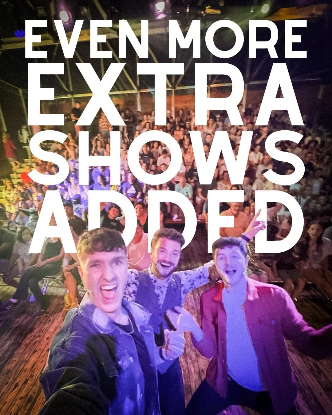 After SELLING OUT 4 SHOWS this weekend - INSANE MAGIC are back with some MORE extra shows next weekend! 🤩

These WILL sell out so get tickets while you can 🎟️

(Ticket Link In Bio)