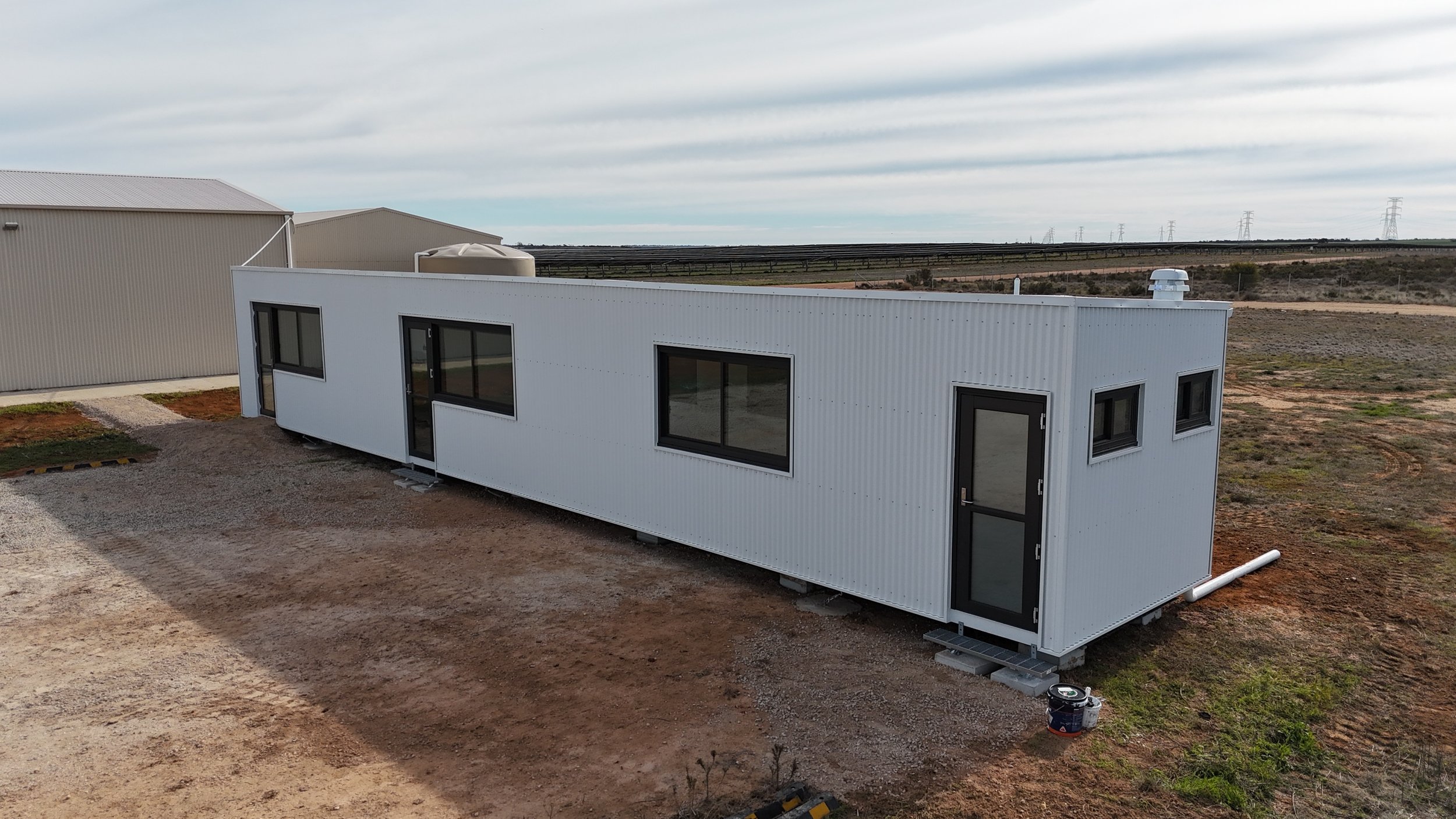 RENEWABLES: Tesla Site Office