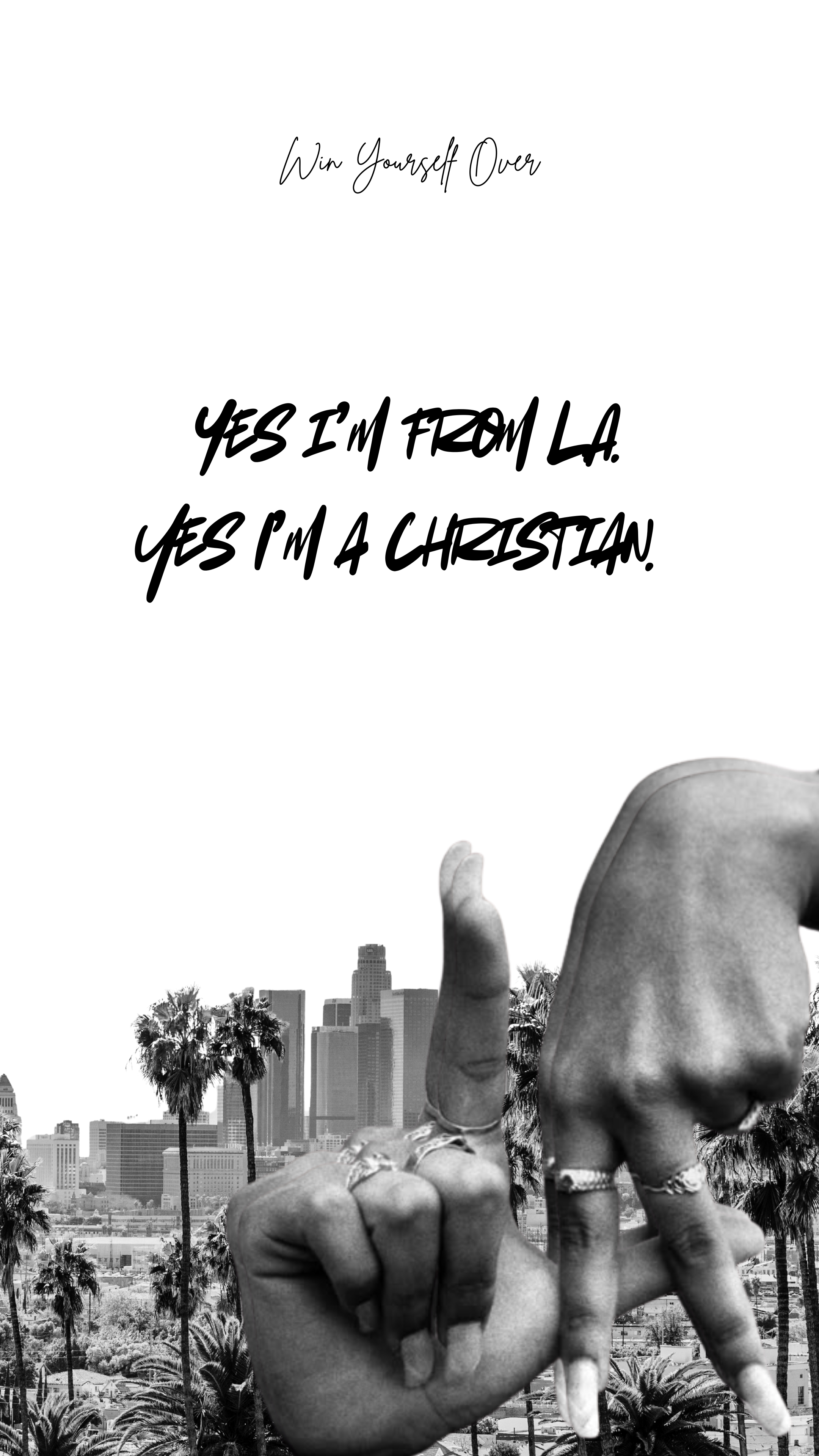 Black And White Modern Big City Phone Wallpaper.png