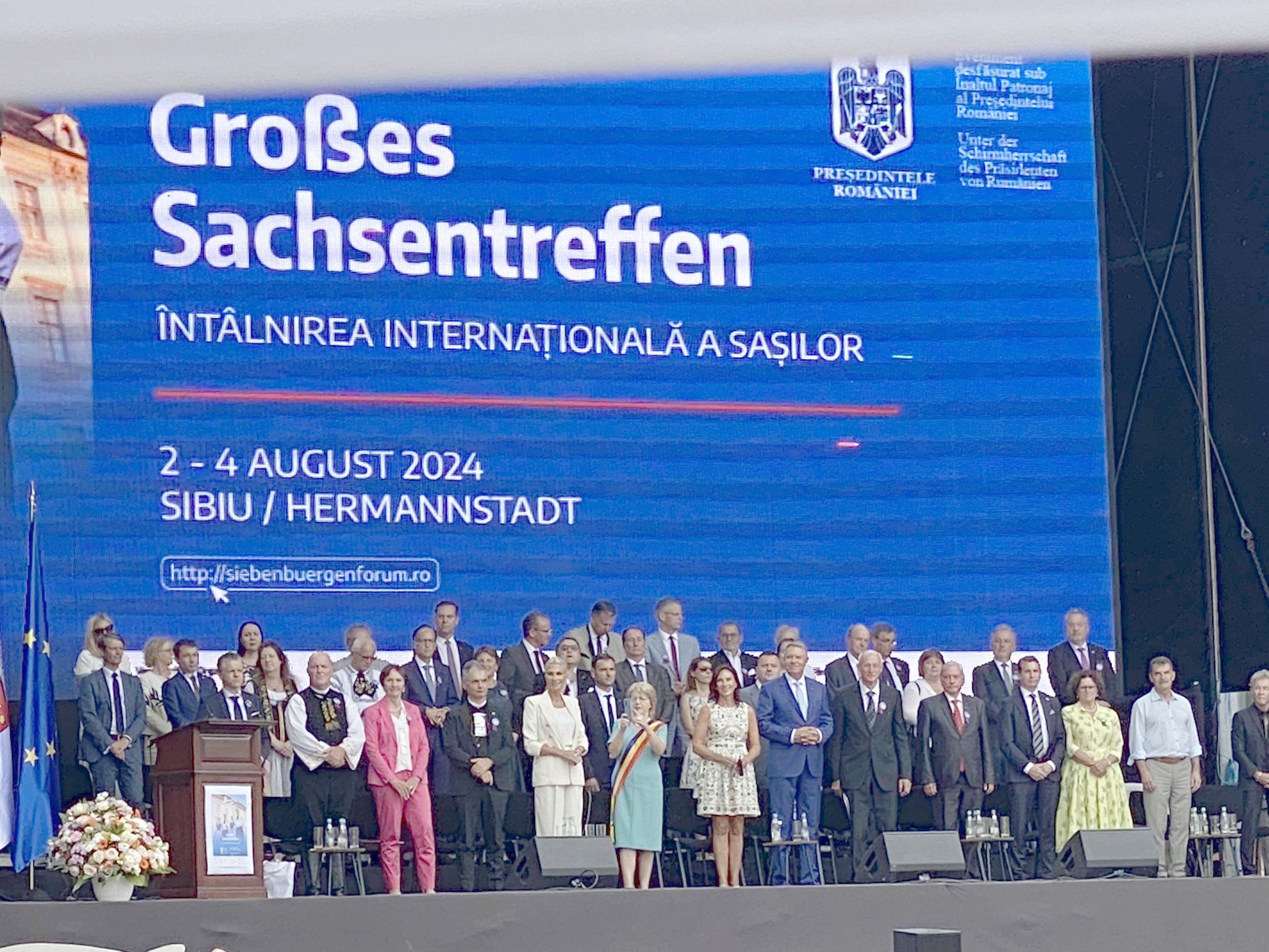 Vortrag "Das Große Sachsentreffen in Hermannstadt 2024" mit Horst Göbbel