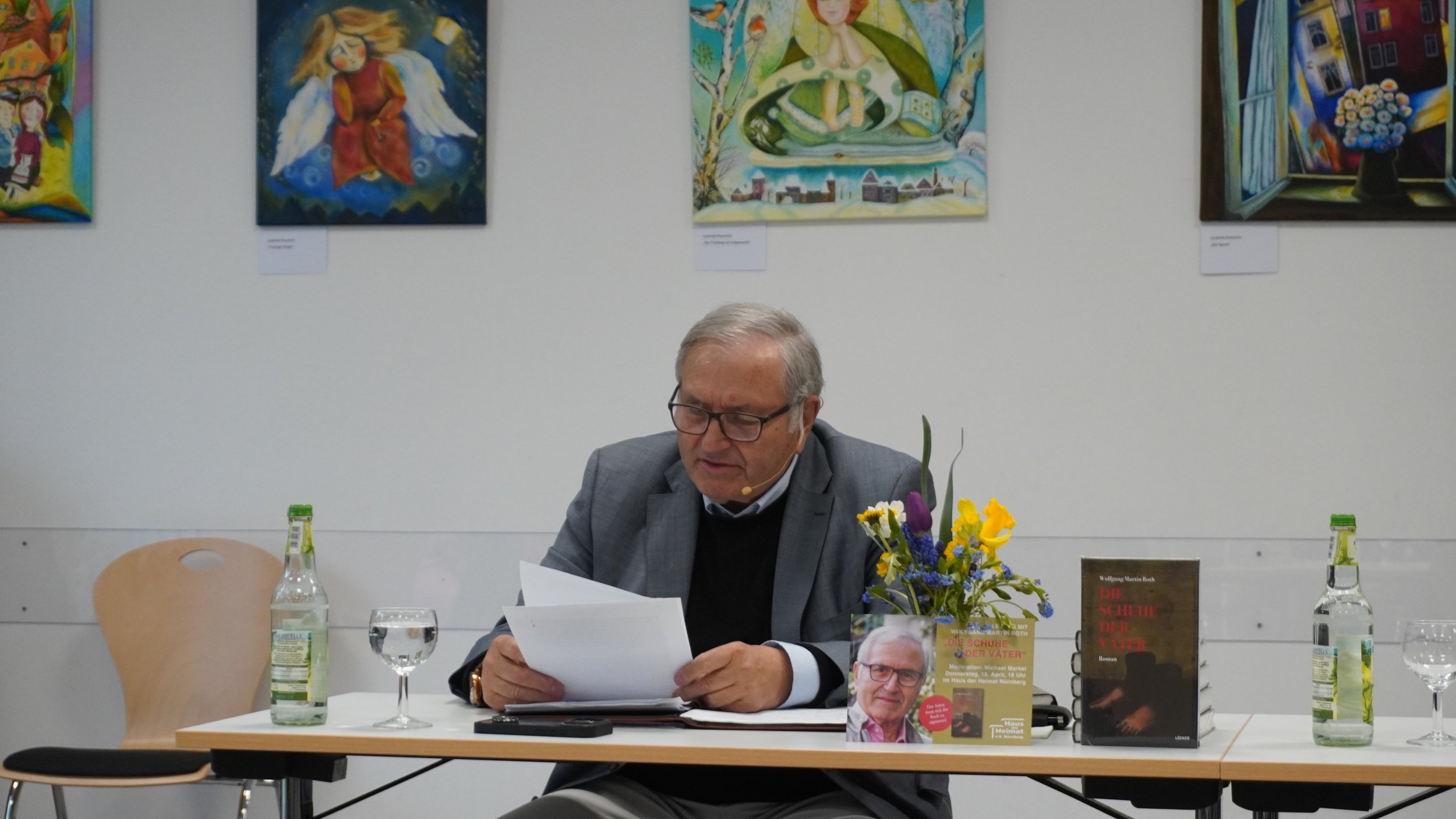 Lesung mit Wolfgang Martin Roth “Die Schuhe der Väter”