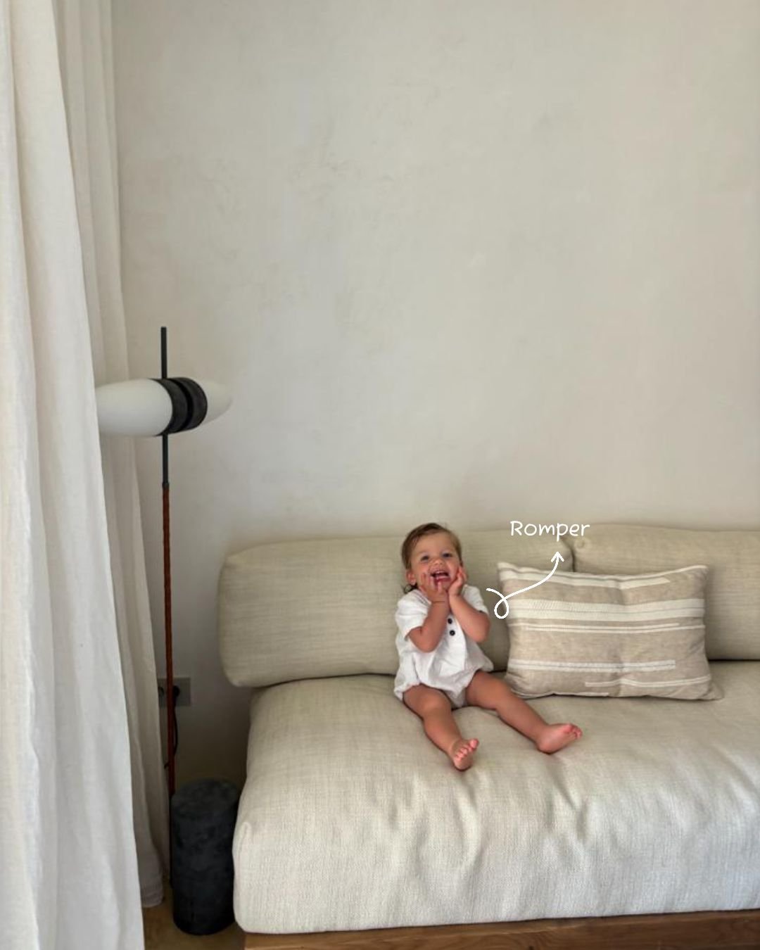 Cotton romper