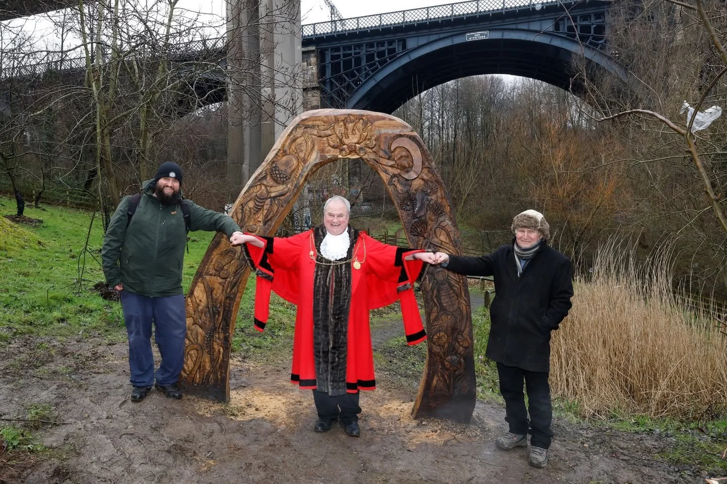 Carving out hope - Recovery Sculpture unveiled in Newcastle January 2026