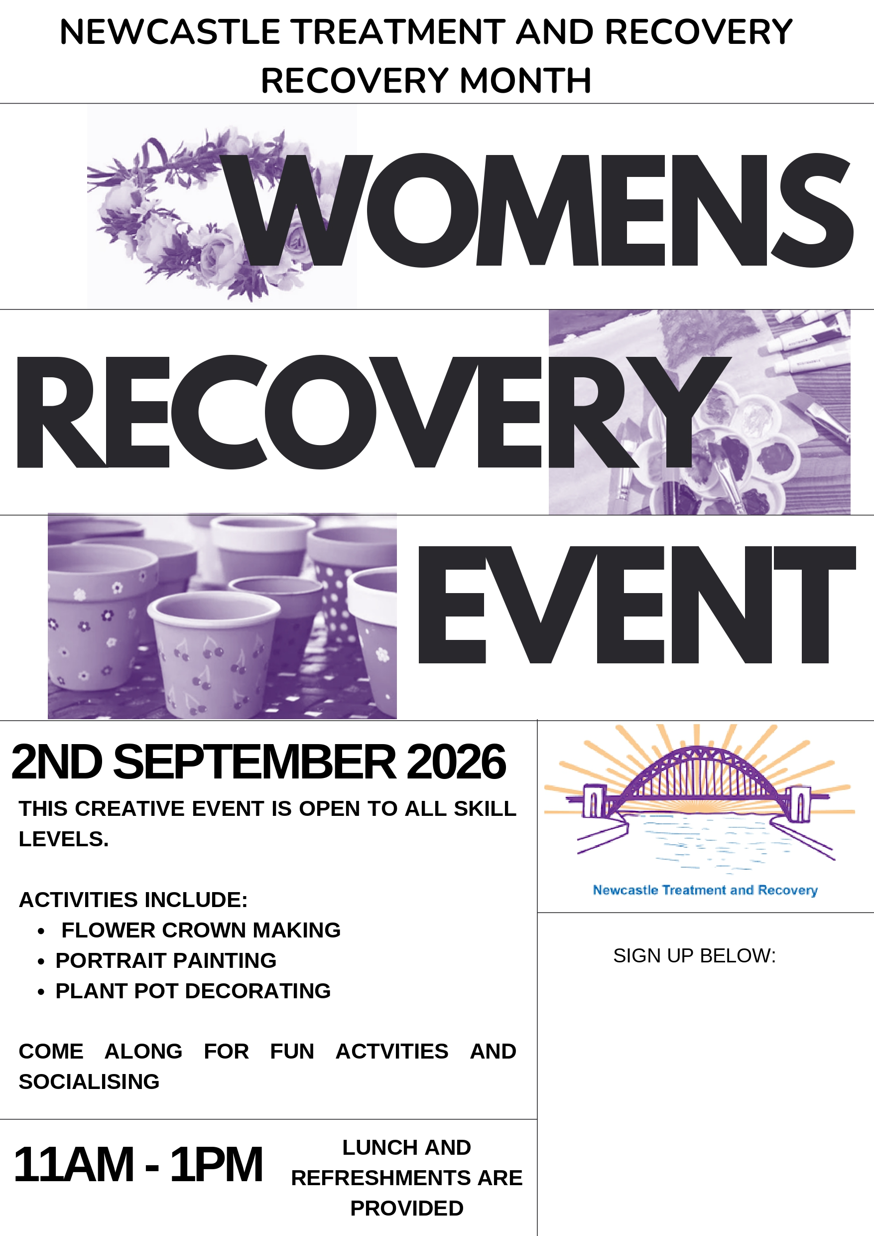 Women's Recovery Event