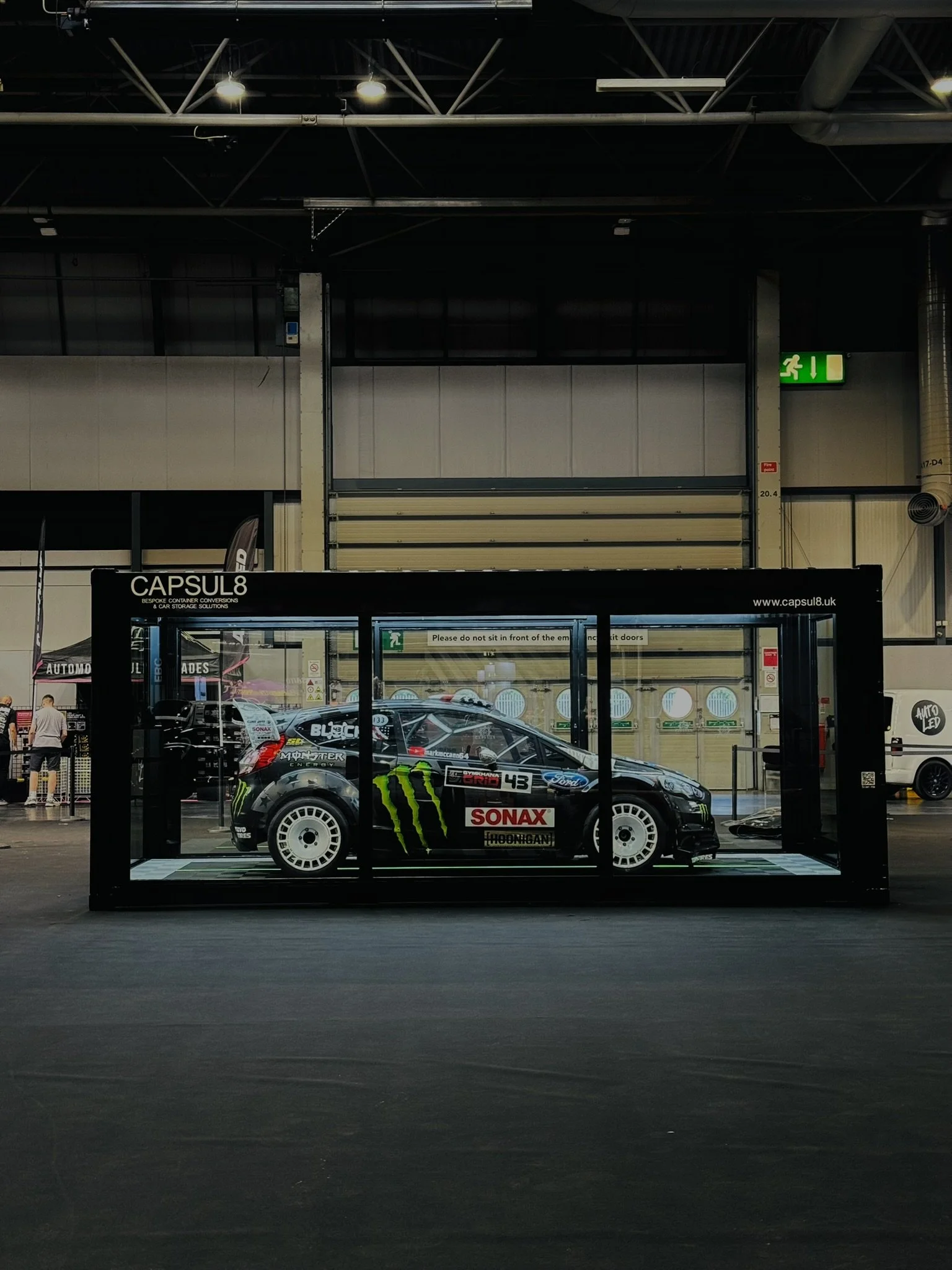 ken block car at gravity show