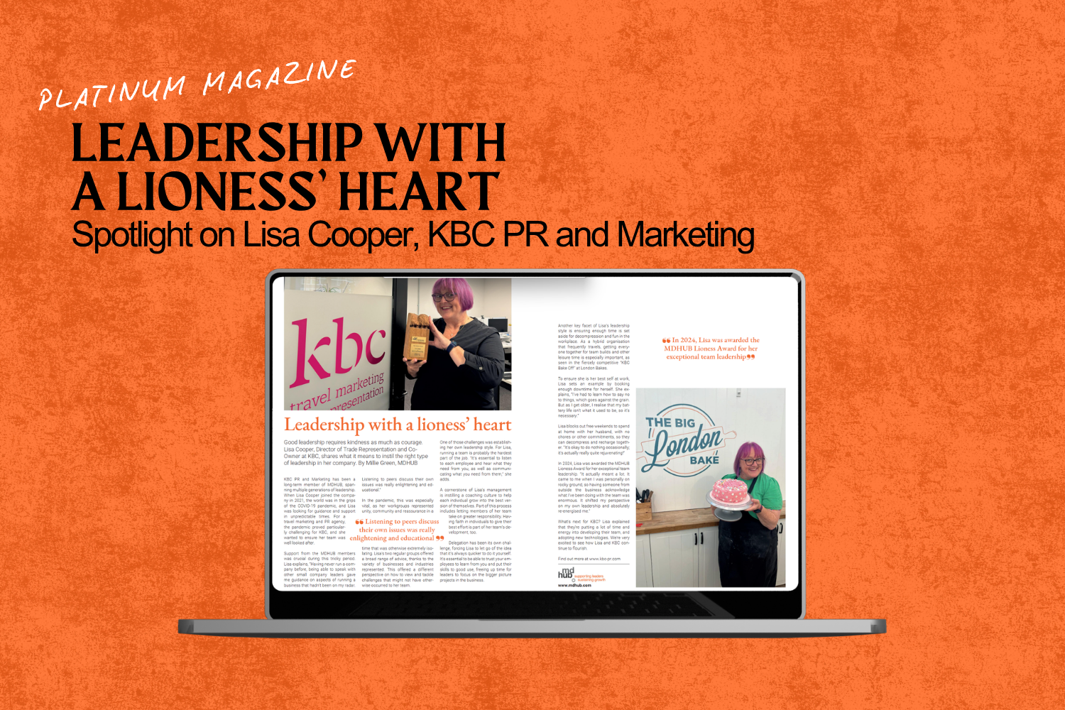 Lisa Cooper - Platinum Magazine