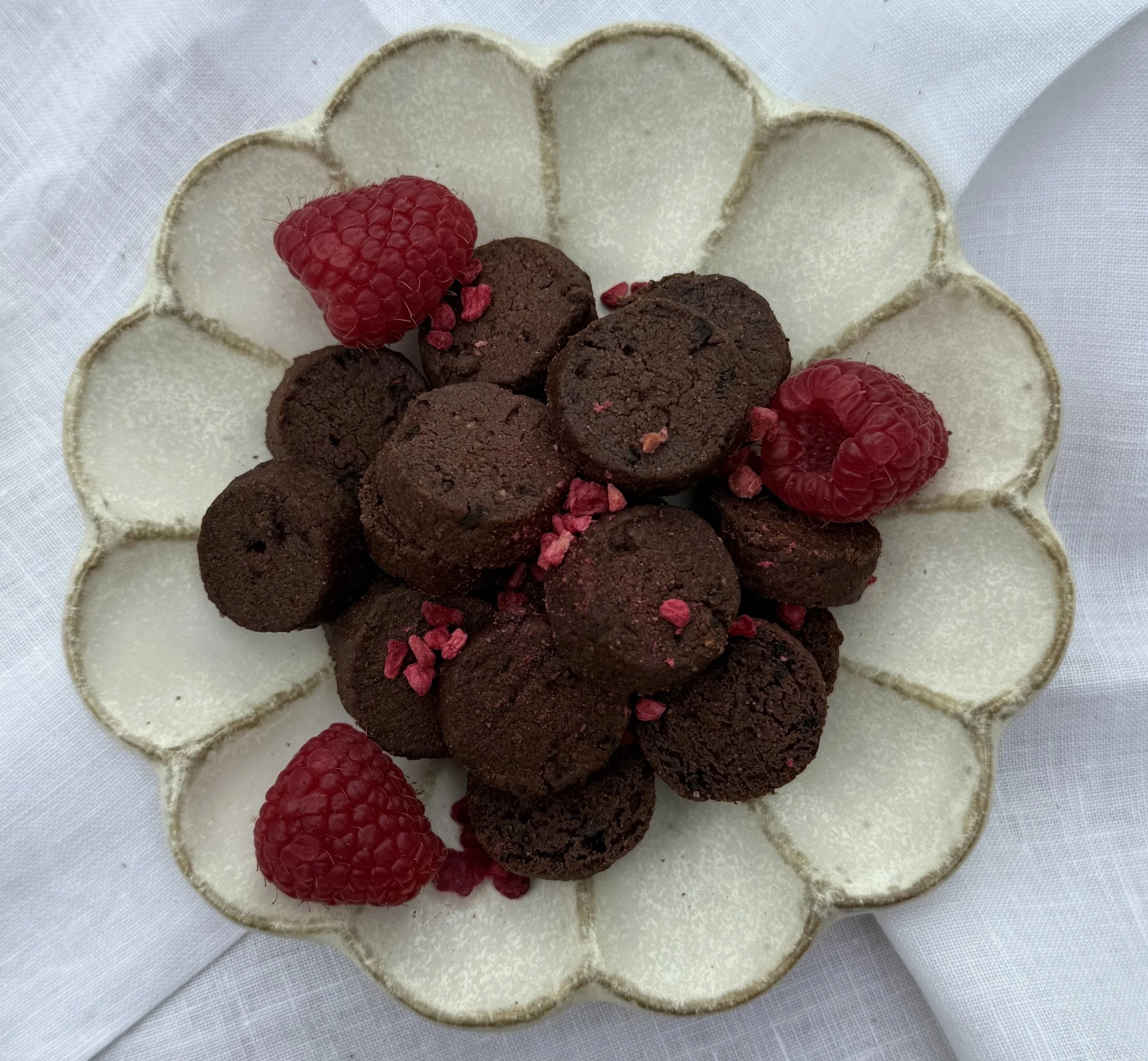Raspberry Cocoa Bites