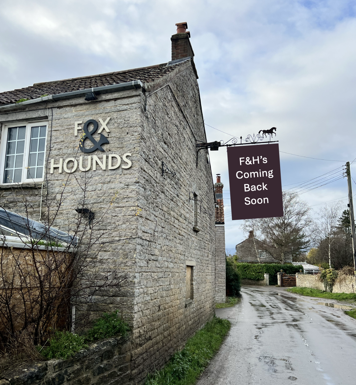 Fox &amp; Hound’s Refurb Underway