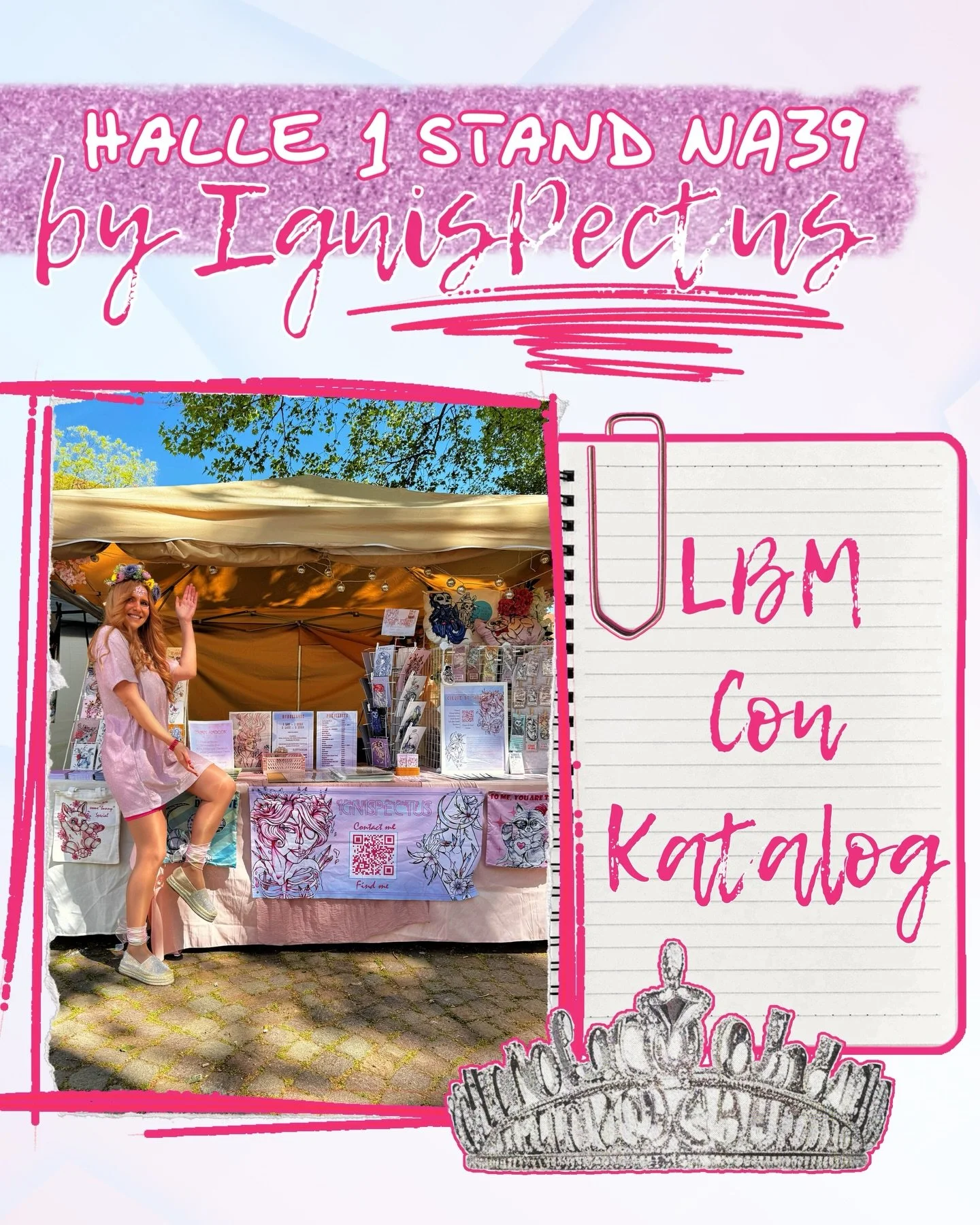 Con Katalog Leipziger Buchmesse 2026 📚✨

Da ist er. Mein Katalog f&uuml;r die kommenden Tage 🥹 Man hat sich so lange auf diese Buchmesse vorbereite und morgen fahren wir einfach schon nach Leipzig 😮&zwj;💨 Standaufbau und am Donnerstag erster Mess