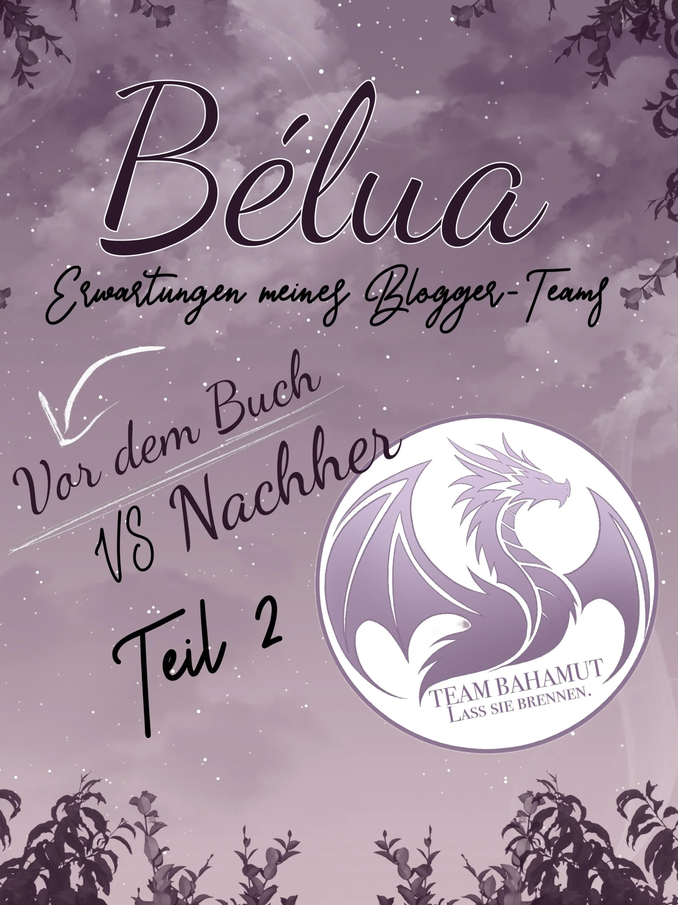 *Eigenwerbung 

Teil 2 der Reihe, was mein Blogger*innen-Team f&uuml;r Erwartungen an B&eacute;lua hat 👀✨ 

Wie sind eure Theorien? 💁&zwj;♀️

#booktokdeutschland #booktokgermany #romantasyautorin #romantasyb&uuml;cher #selfpublishingb&uuml;cher