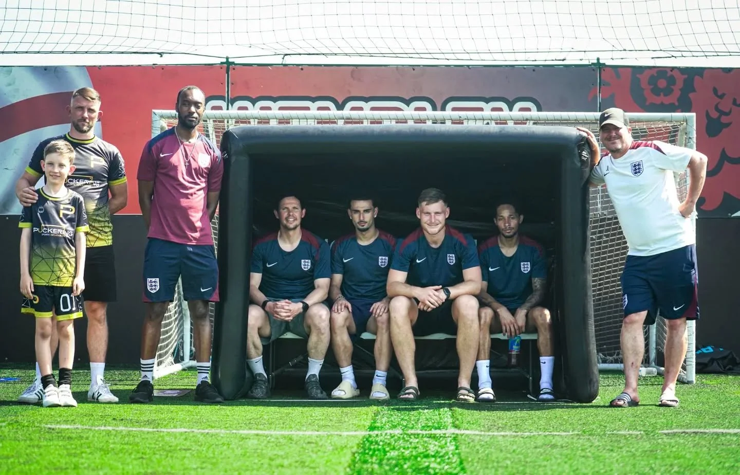 Leveling up grassroots football! ⚽️🚀

We are beyond proud to announce that the England official 6-a-side team is officially partnering with PSI! They are backing our inflatable dugouts, setting a new standard for professionalism at the junior grassr