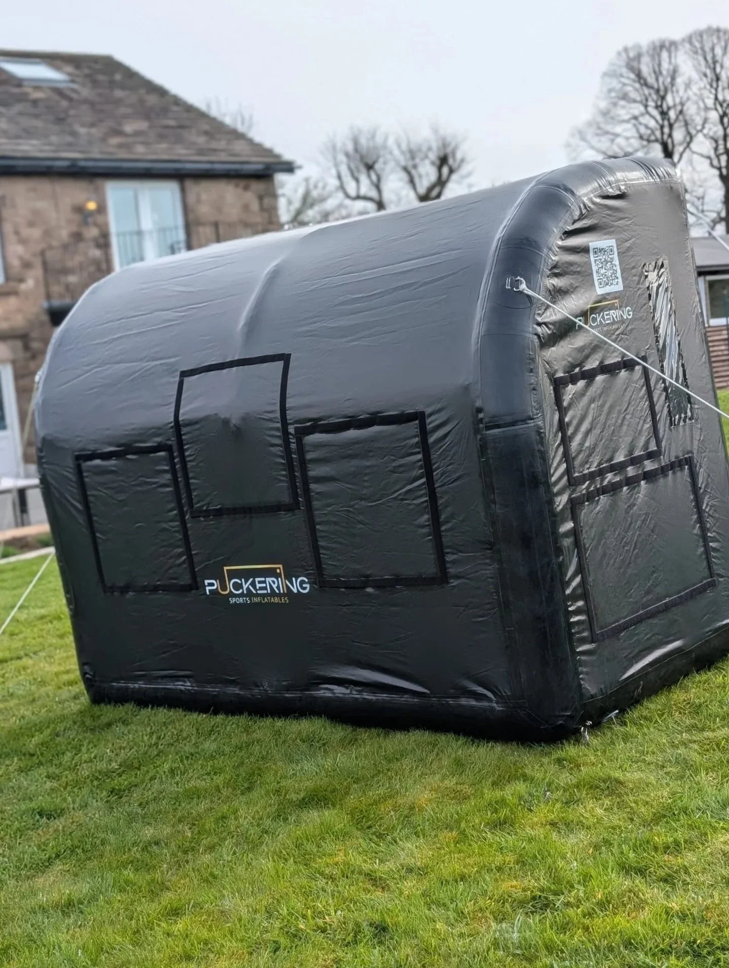 Portable, Inflatable & Durable Dugouts - Puckering Sports Inflatables