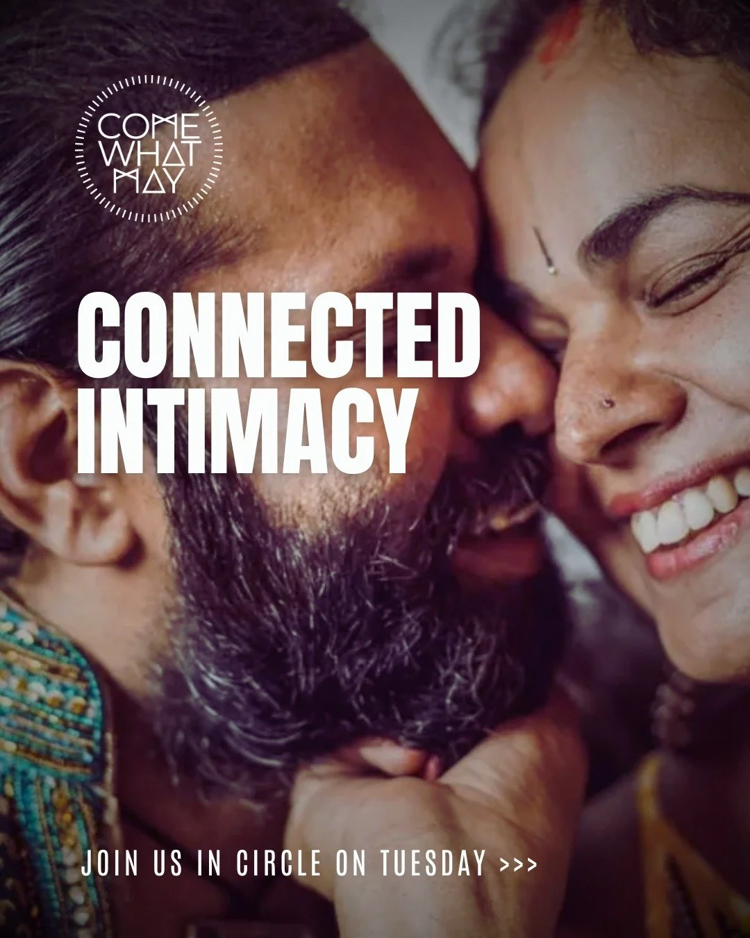 A space to remember, explore, and honour intimacy as a pathway to presence, love, and conscious connection.

This circle is an invitation to explore intimacy through the lens of connection, presence, and love.

Together, we will reflect on those mome