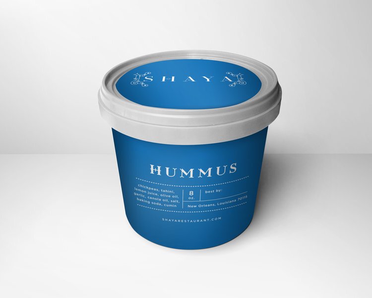 Hummus Mockup