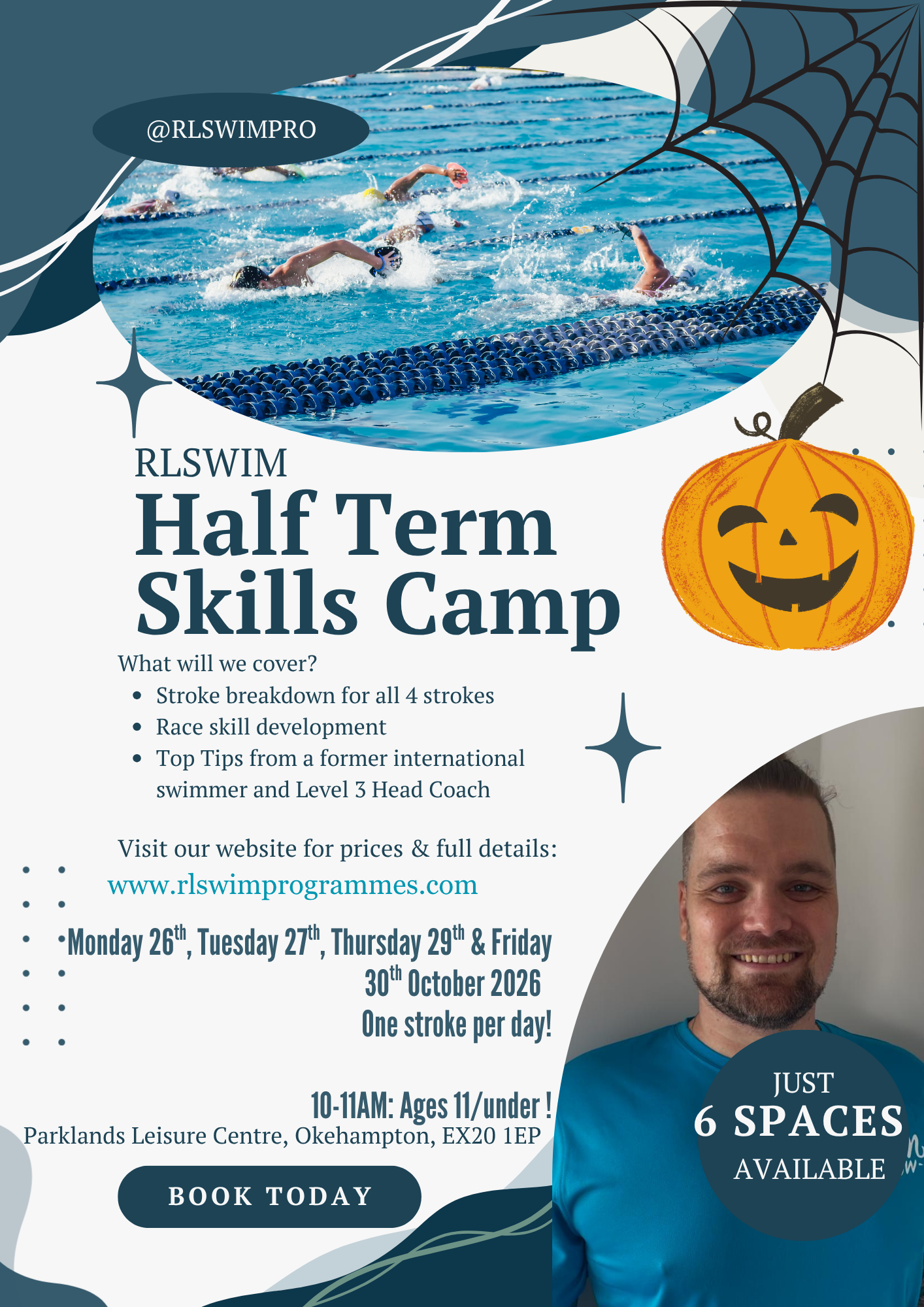 October Half Term Swim Camp