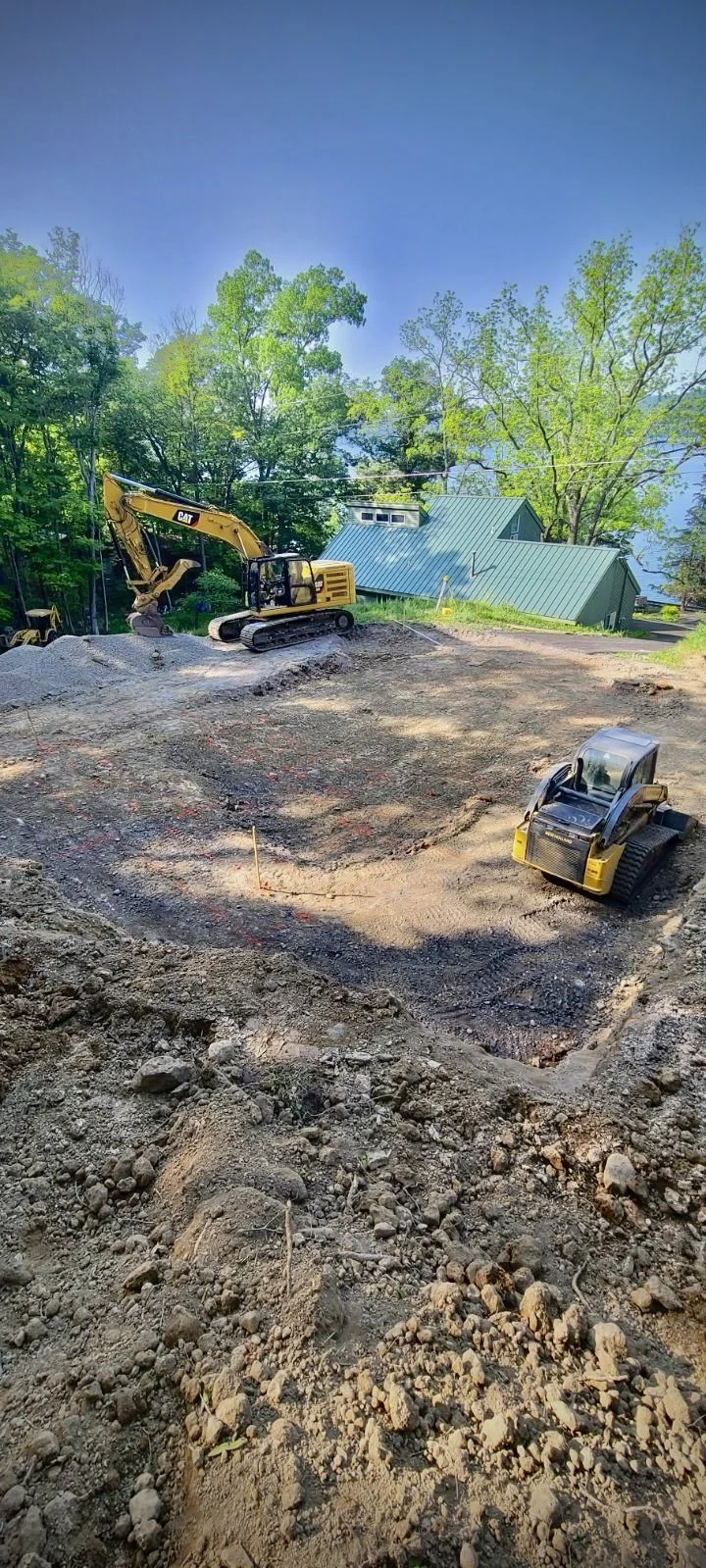 Commercial excavating, digging