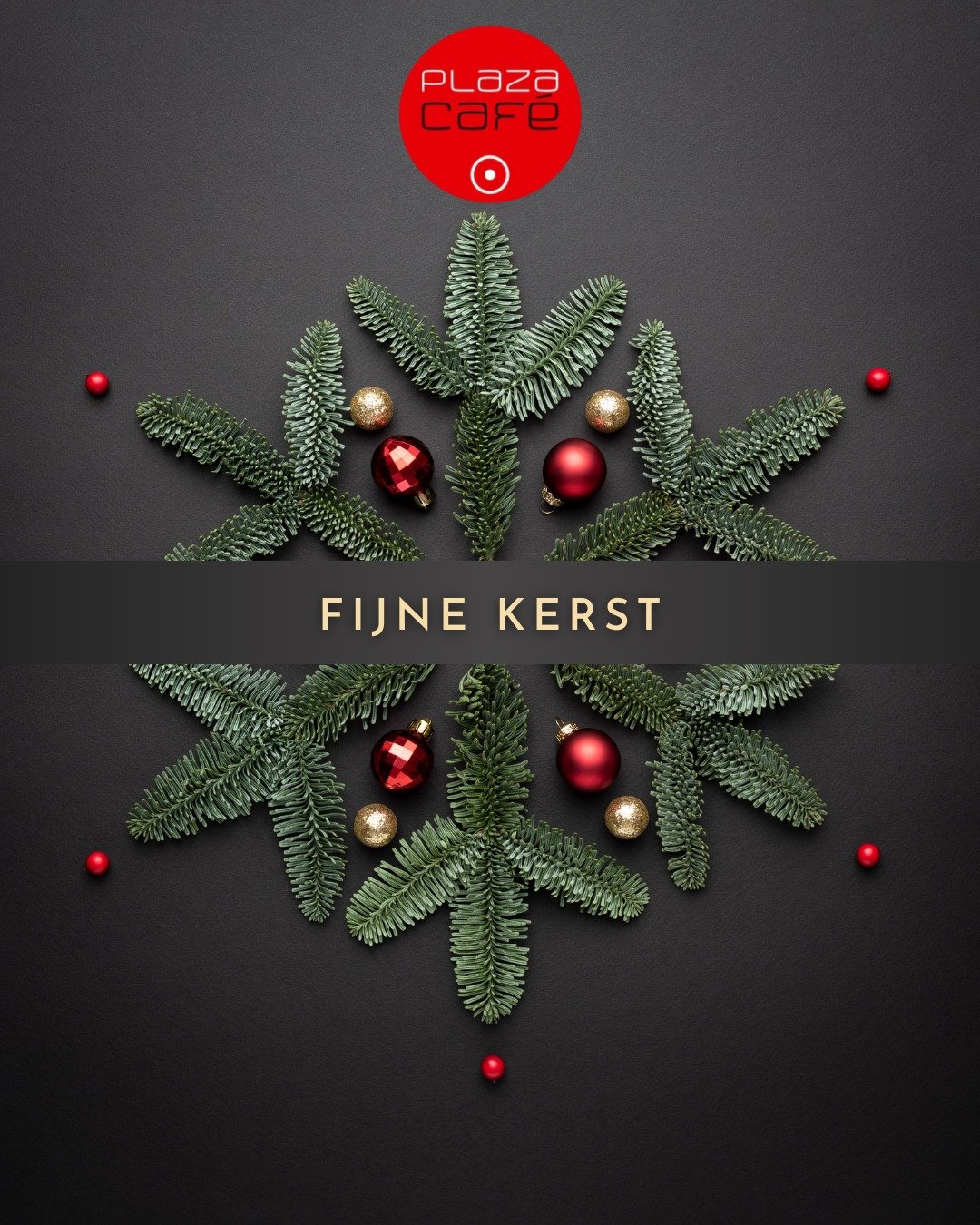 🎄✨ Vrolijk kerstfeest van het hele team van PlazaCaf&eacute;! ✨🎄

Wij wensen je een dag vol warmte, gezelligheid en een vleugje kerstmagi&euml; ✨
Geniet van heerlijke gerechten en warme drankjes, samen met familie en vrienden🥂

Bedankt dat je dit 