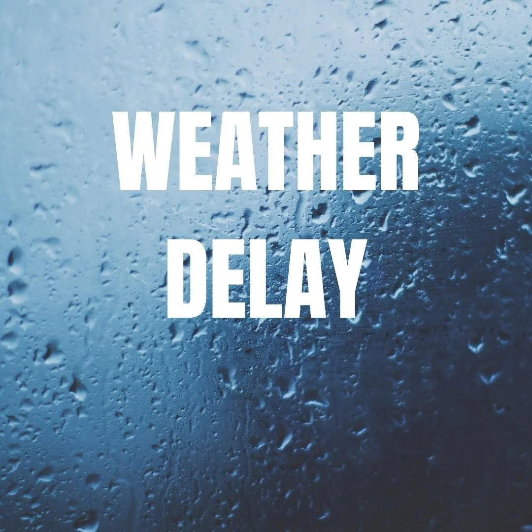 Weather delay - update