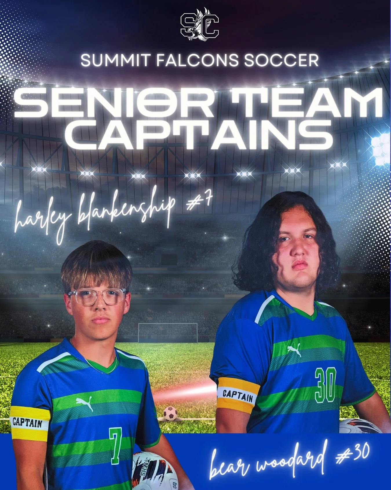 It’s a busy day for Summit sports! Let’s go Falcons! ππ‍βοΈπβ½οΈπ
•••
Cross country
β° starting at 9am
π Westside High School
•••
High school soccer
π North Marion
β° 2:00pm (senior recognition at 1: