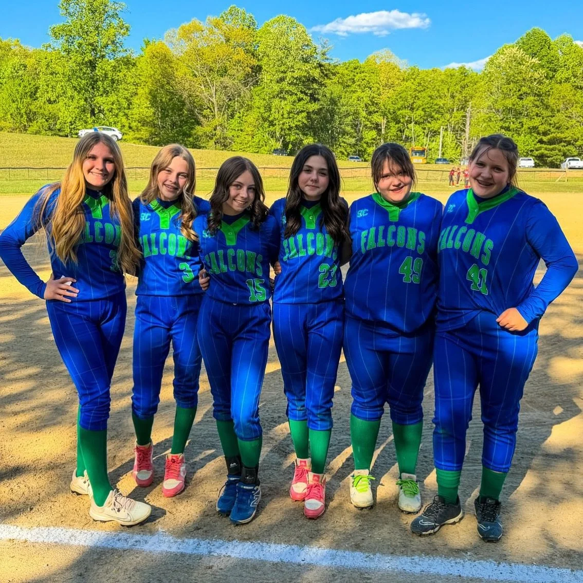 We celebrated our 8th grade softball girls last night! We are thankful for this group for helping to launch our softball program in its inaugural season. We wish them much success in the years to come! 
💚🥎💙