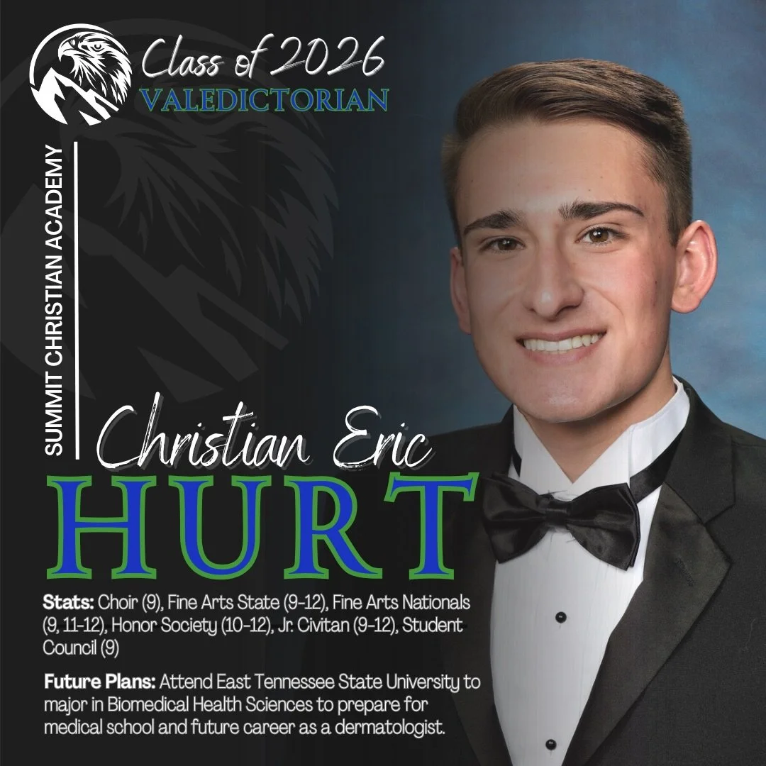 ✨Countdown to Graduation! 

🎓 Senior Spotlight ~ Christian Eric Hurt 

We&rsquo;re proud to shine the spotlight on a member of the Class of 2026! We love our seniors. Congratulations! 💚👨🏻&zwj;🎓💙

#SeniorSpotlight #ClassOf2026 #Graduation