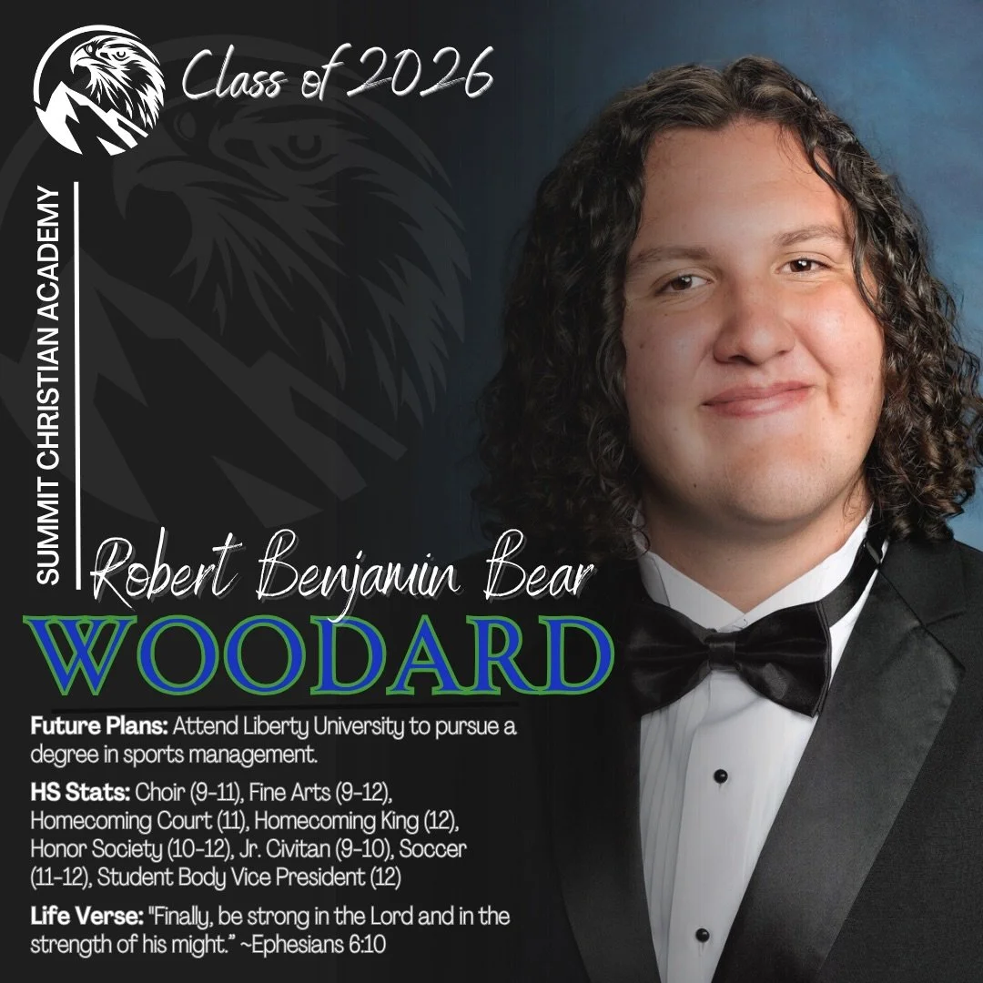 ✨Countdown to Graduation! 

🎓 Senior Spotlight ~ Robert Benjamin Bear Woodard

We&rsquo;re proud to shine the spotlight on a member of the Class of 2026! We love our seniors. Congratulations! 💚👨🏻&zwj;🎓💙

#SeniorSpotlight #ClassOf2026 #Graduatio