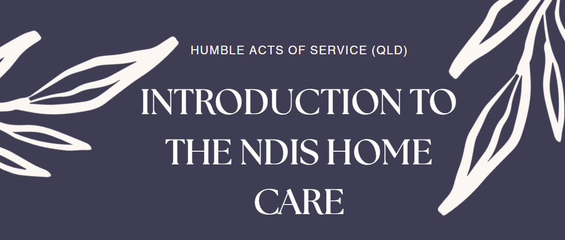 INtroduction to ndis home care