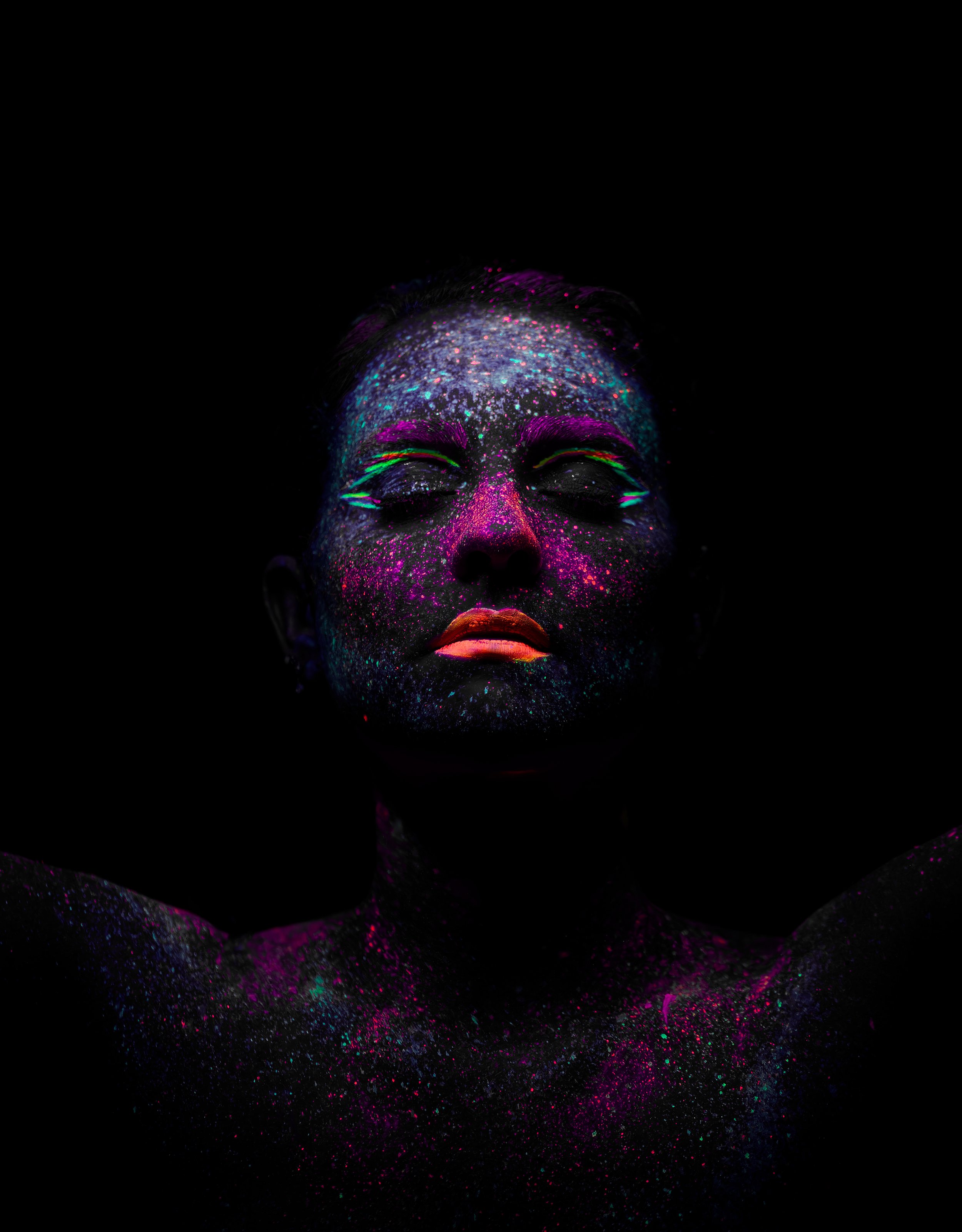 portrait photo femme UV