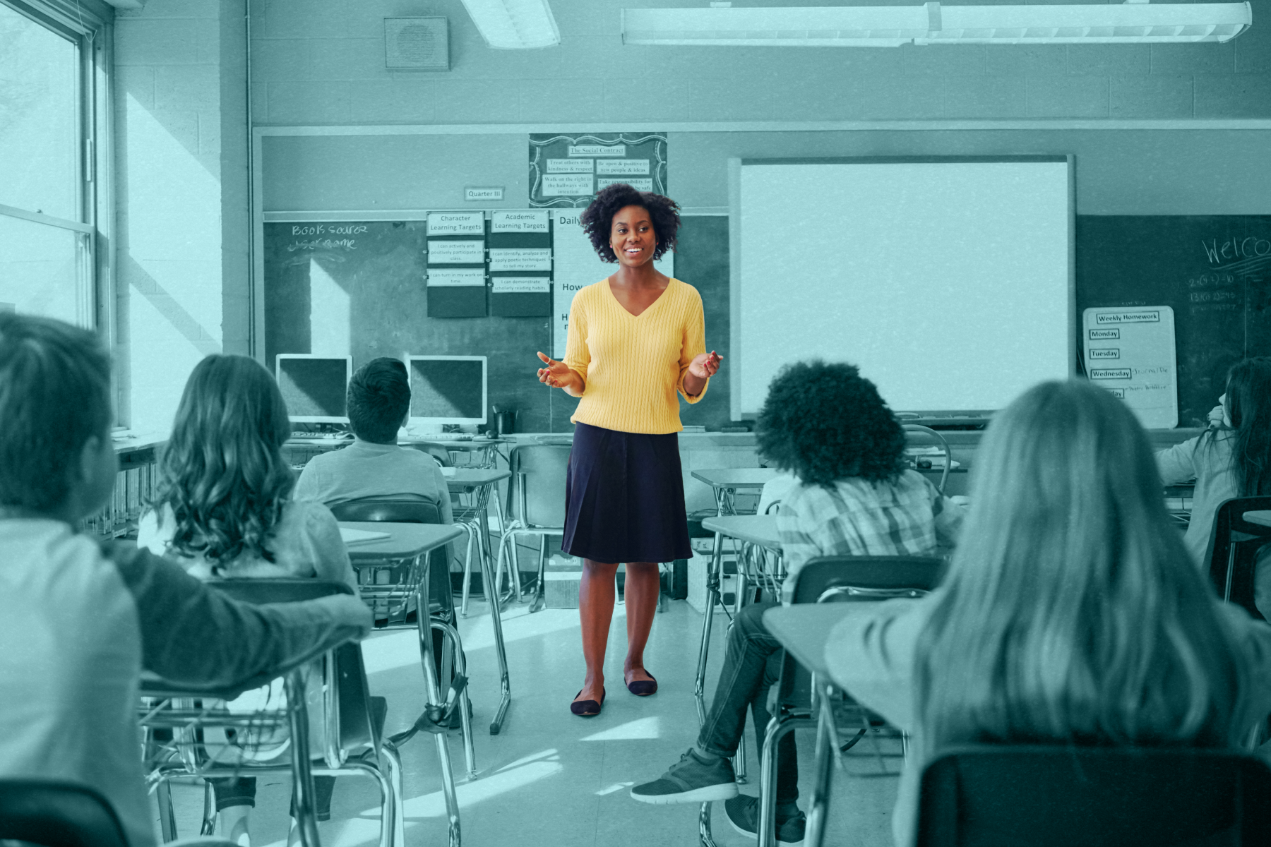 Students supported in a charter school