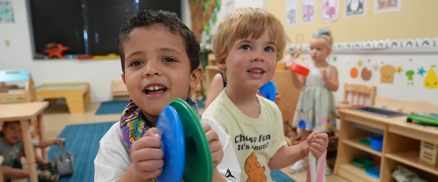 Students together at a Christian school