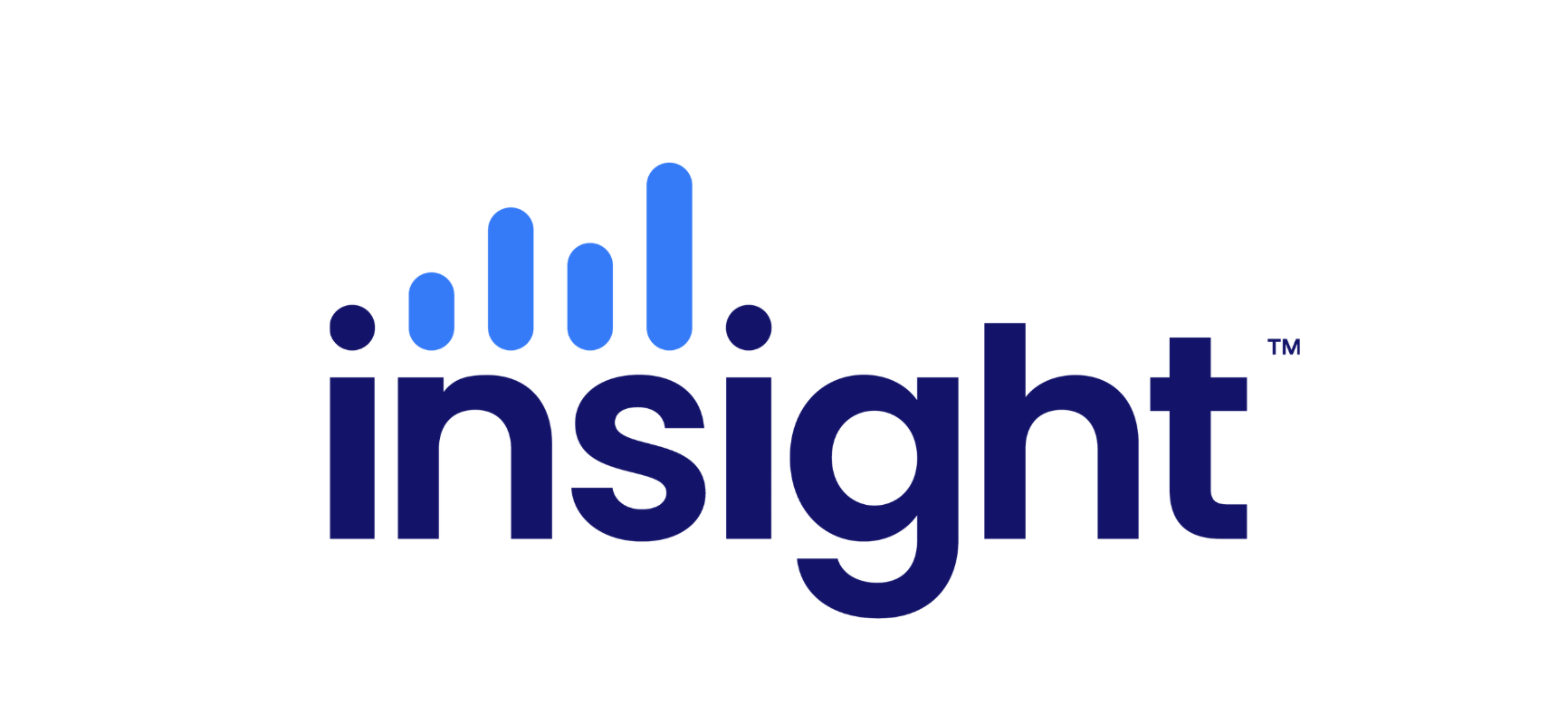 Insight logo with a rising bar graph icon above the text 'insight' in blue.