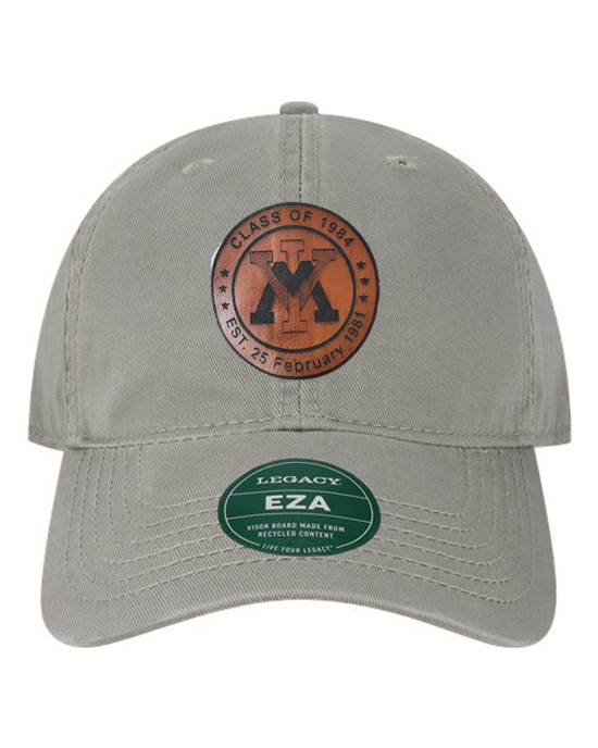 Gray hat with leather patch.png