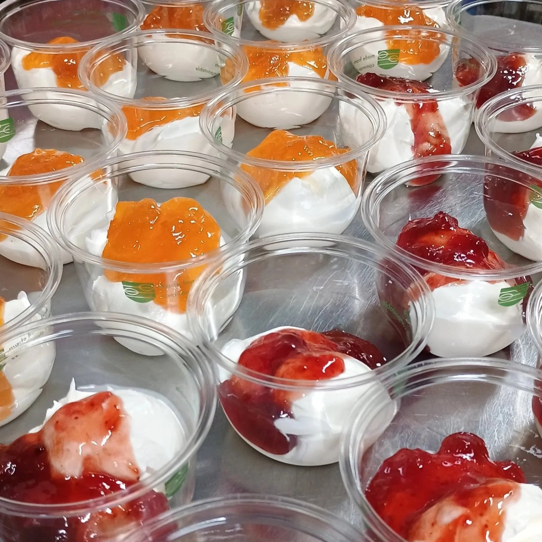 Yogurt parfait - with Compote