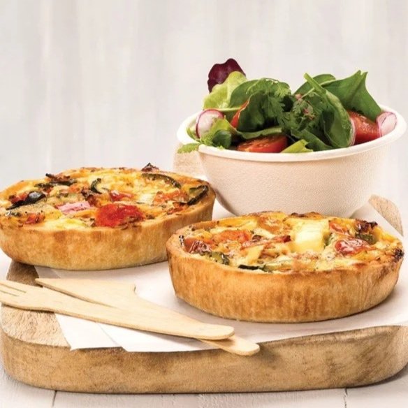 Mediterranean Vegetable Quiche